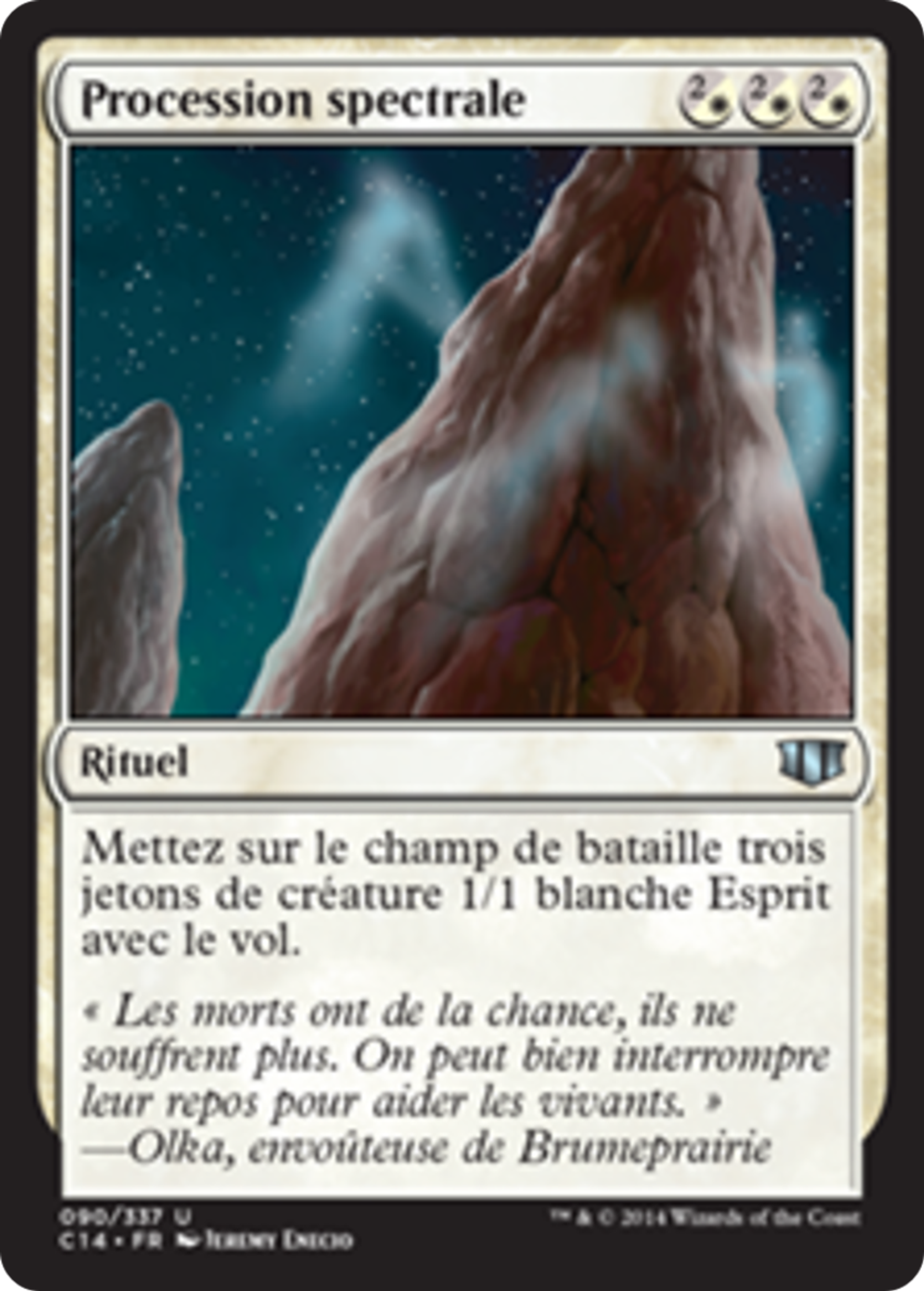 Procession spectrale — Commander 2014 — Magic: The Gathering