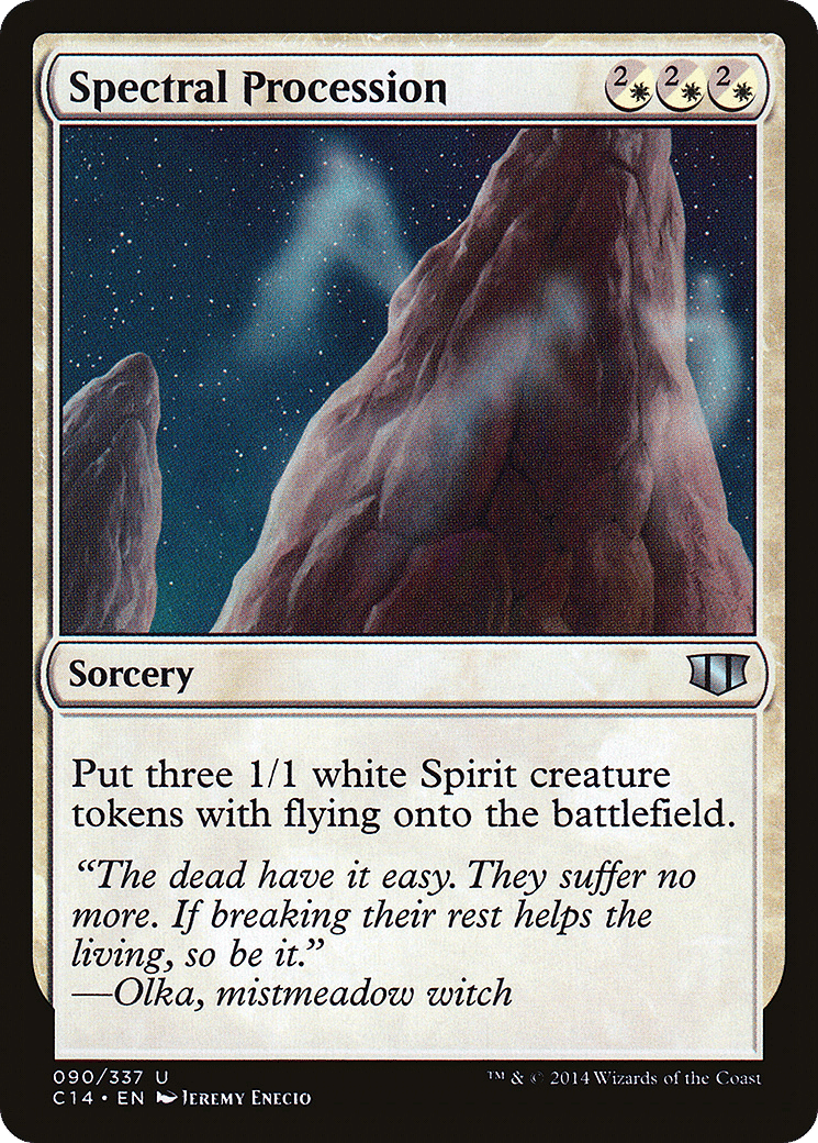 Spectral Procession — Commander 2014 — Magic: The Gathering