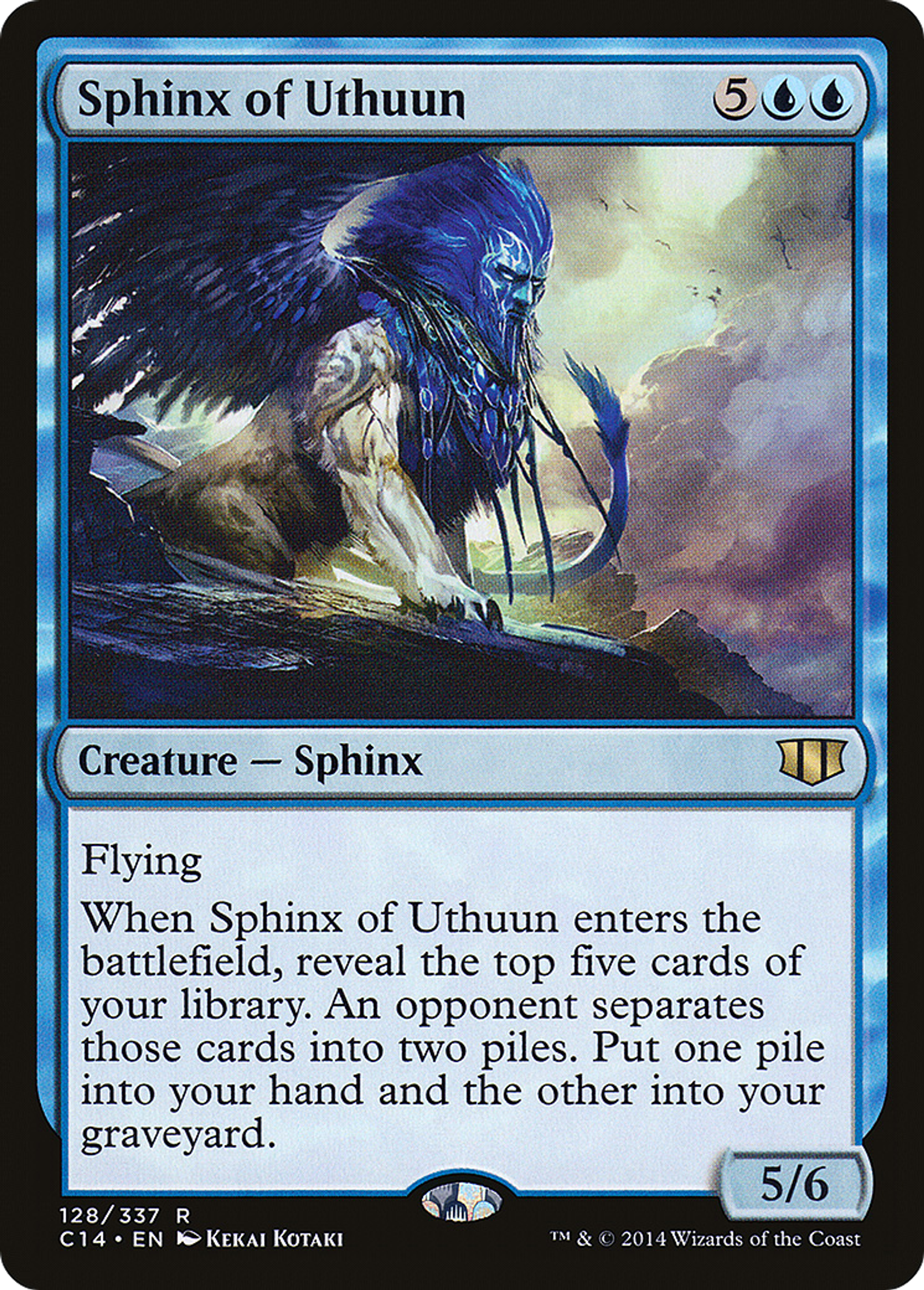 Sphinx d'Uthuün — Commander 2014 — Magic: The Gathering