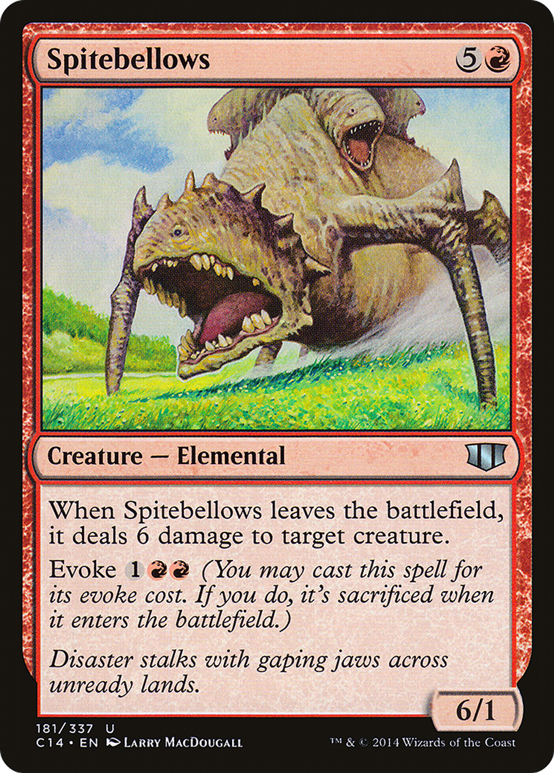 Spitebellows — Commander 2014 — Magic: The Gathering