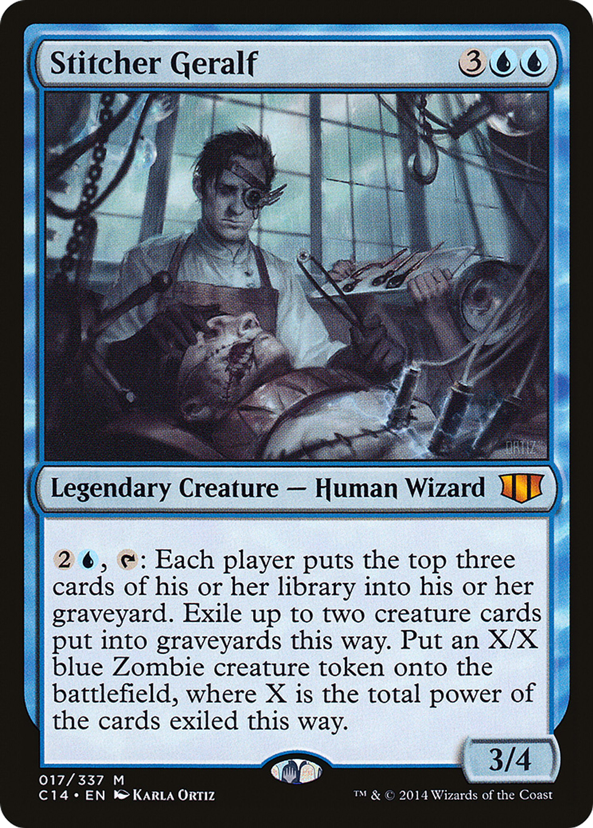 Stitcher Geralf — Commander 2014 — Magic: The Gathering