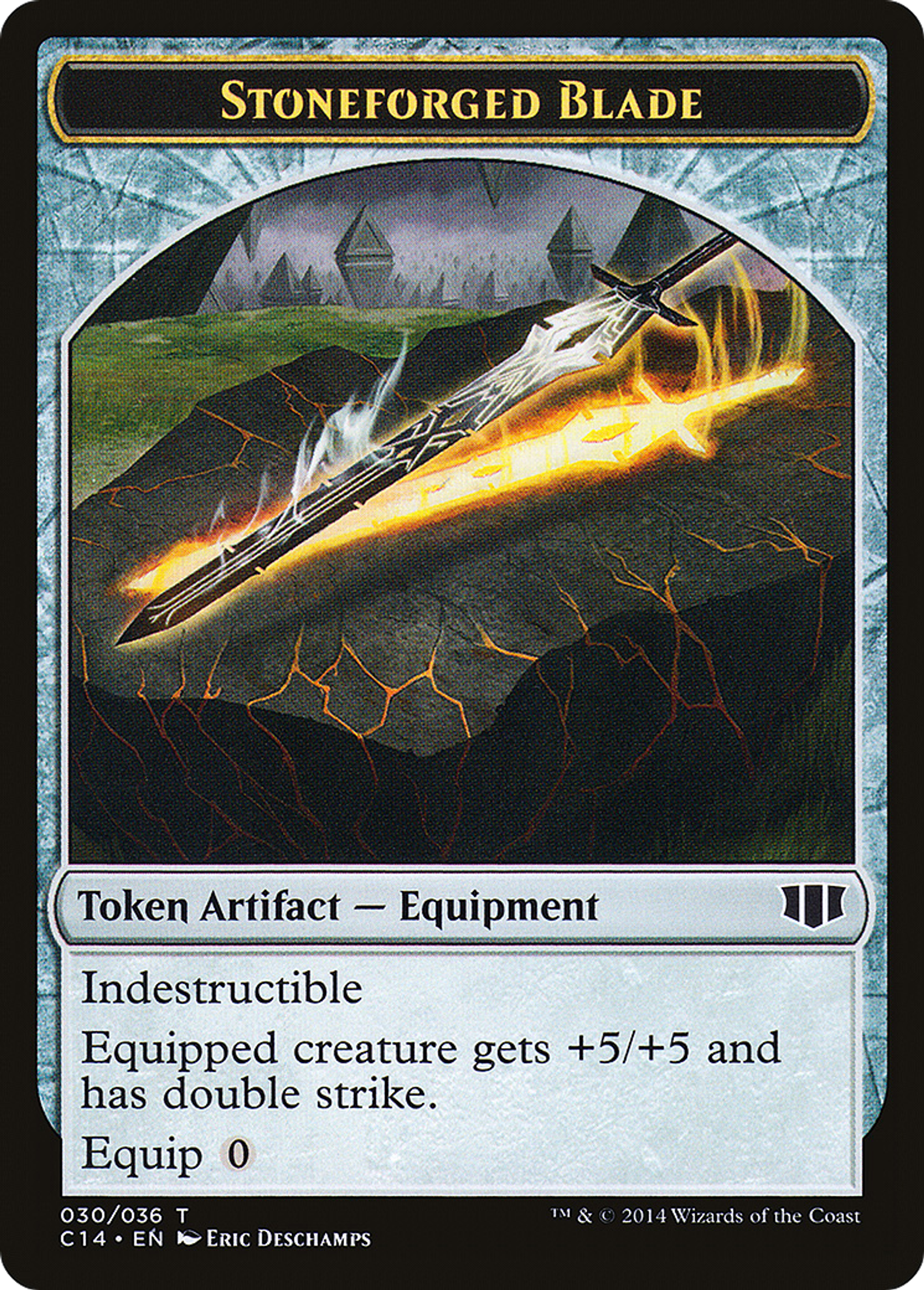 Stoneforged Blade — Commander 2014 — Magic: The Gathering