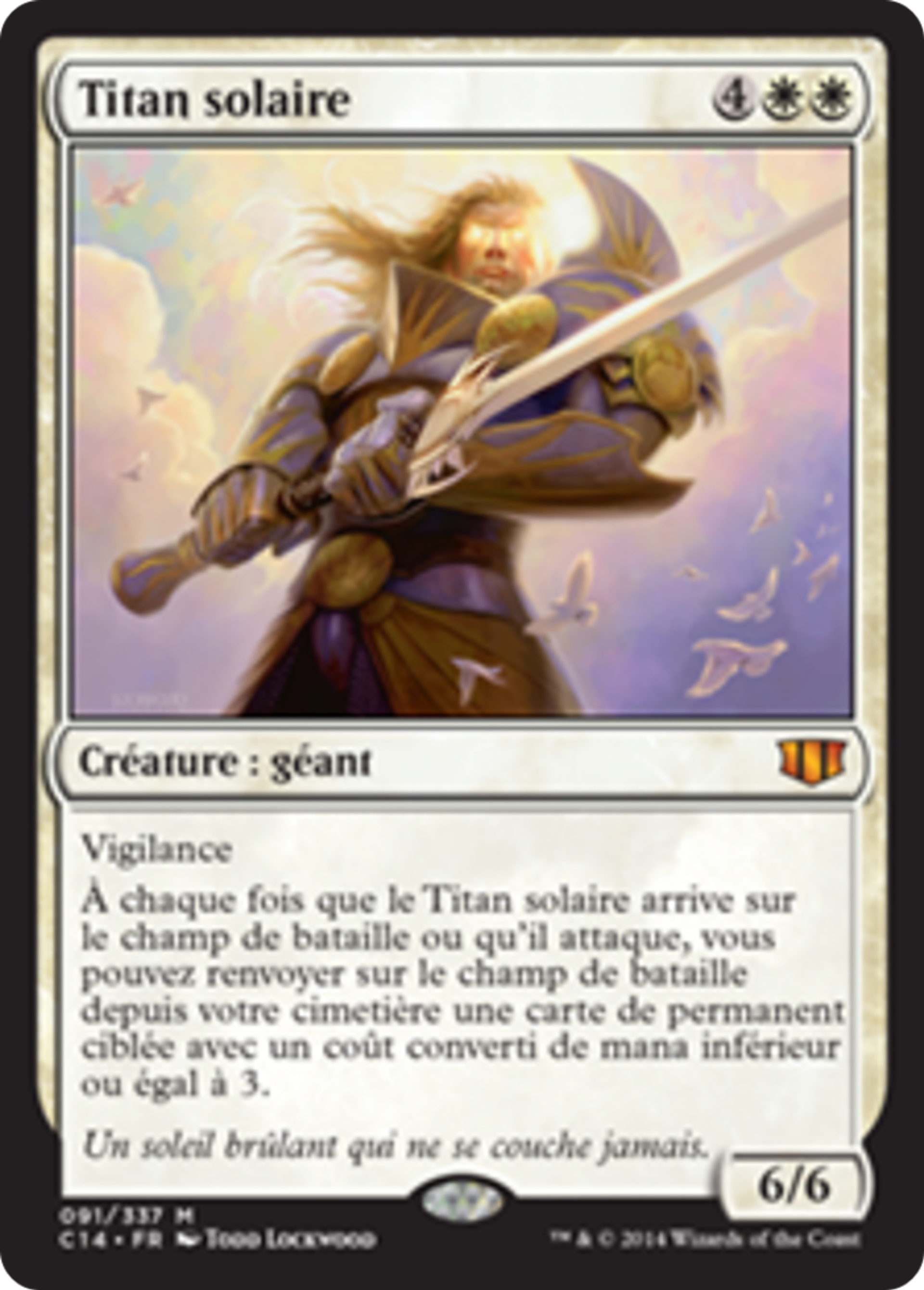 Titan solaire — Commander 2014 — Magic: The Gathering