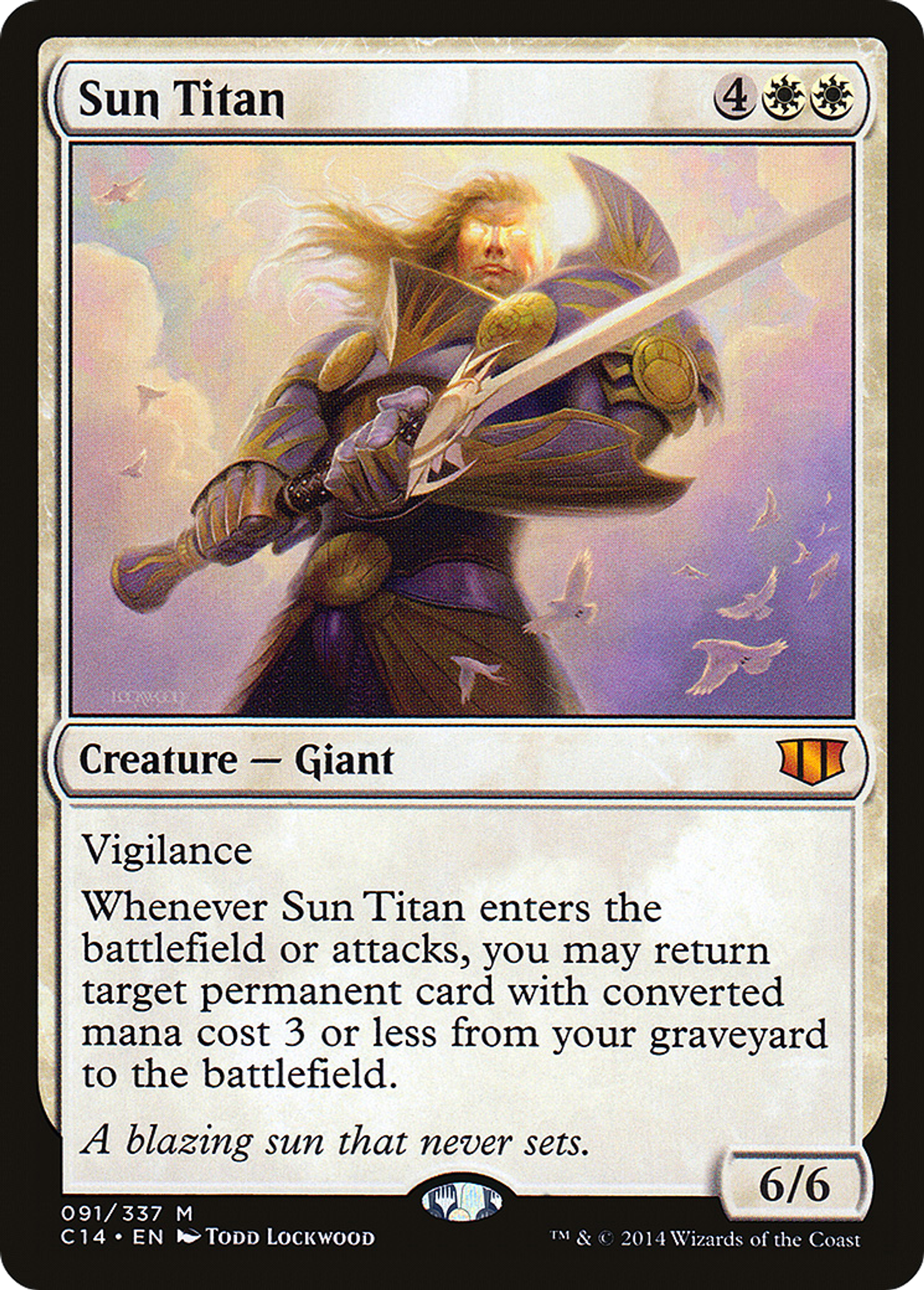Sun Titan — Commander 2014 — Magic: The Gathering
