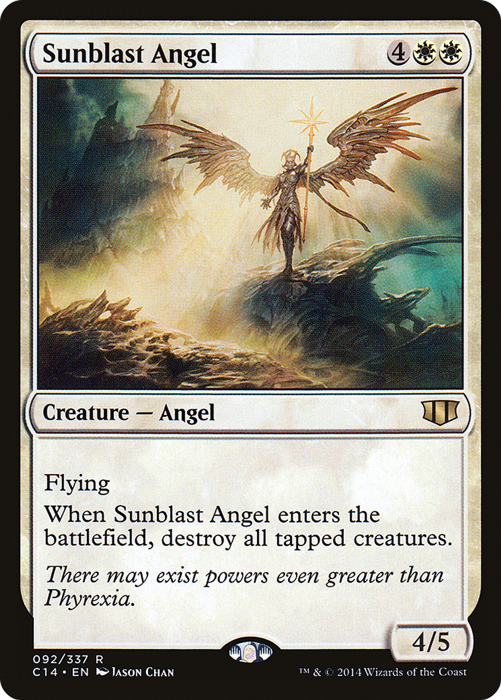 Sunblast Angel — Commander 2014 — Magic: The Gathering