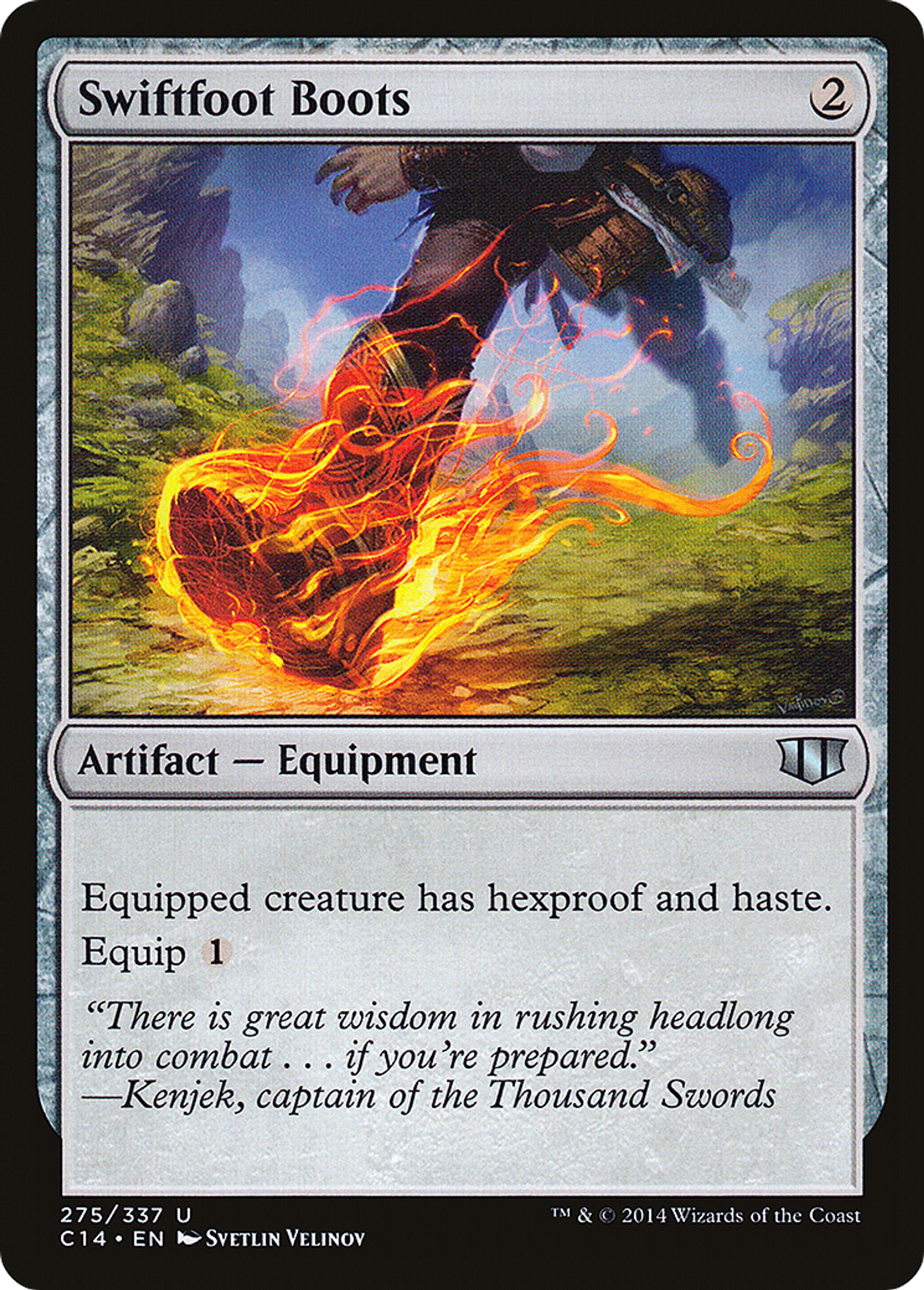 Swiftfoot Boots — Commander 2014 — Magic: The Gathering