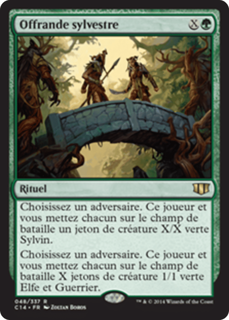 Offrande sylvestre — Commander 2014 — Magic: The Gathering