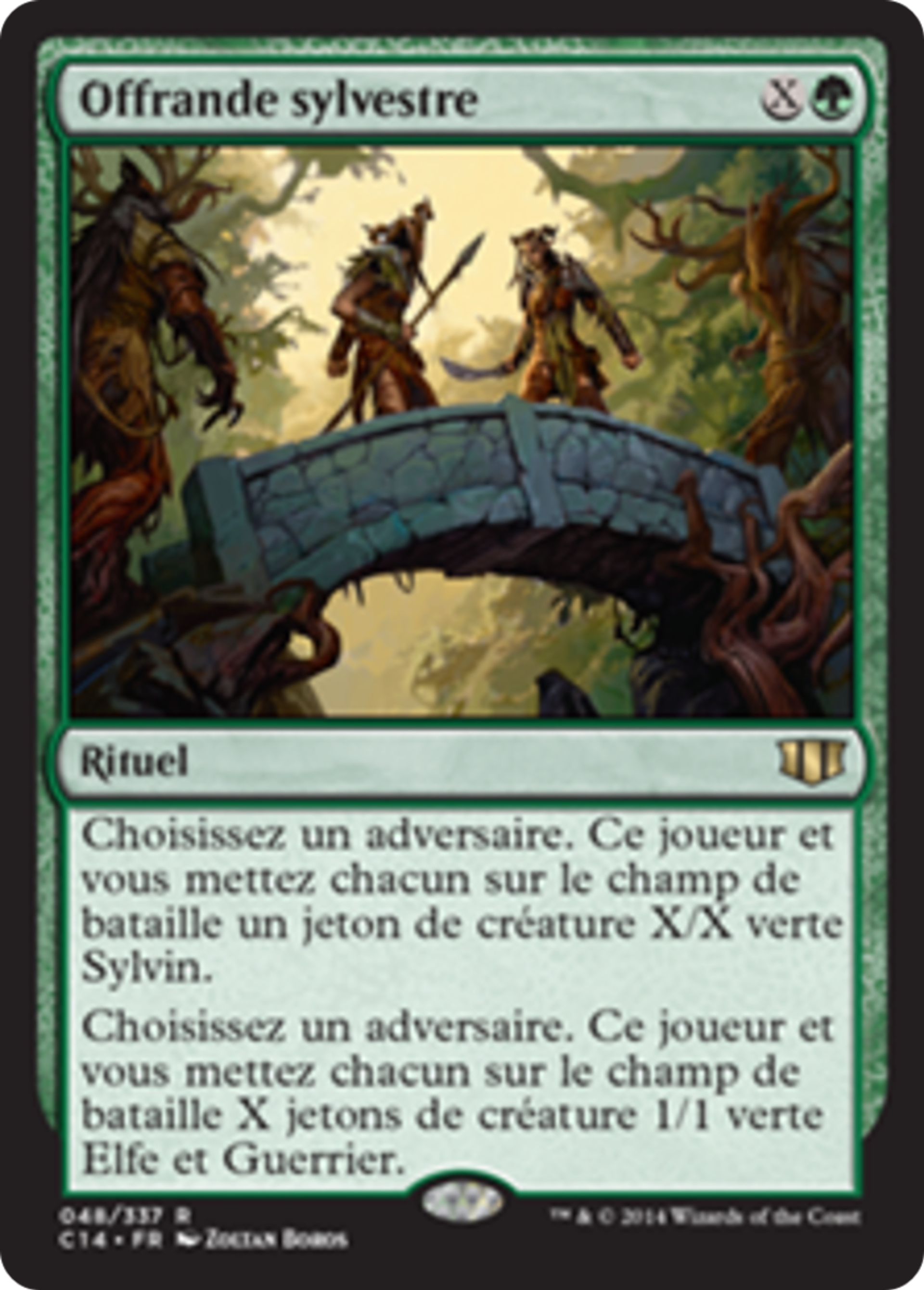 Offrande sylvestre — Commander 2014 — Magic: The Gathering