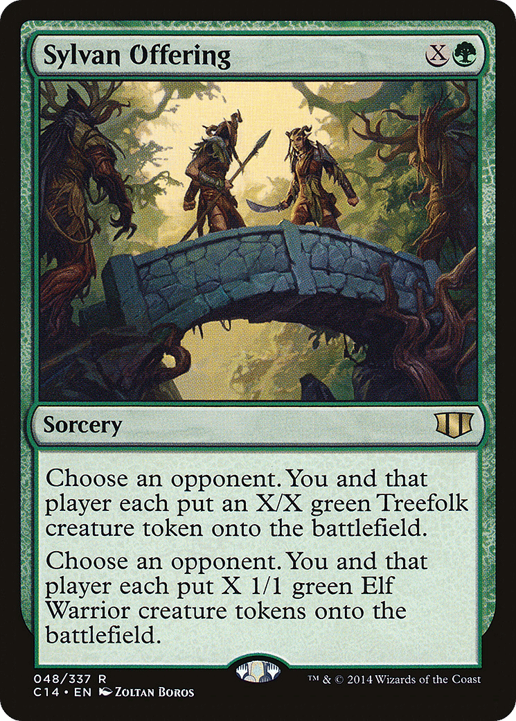 Sylvan Offering — Commander 2014 — Magic: The Gathering