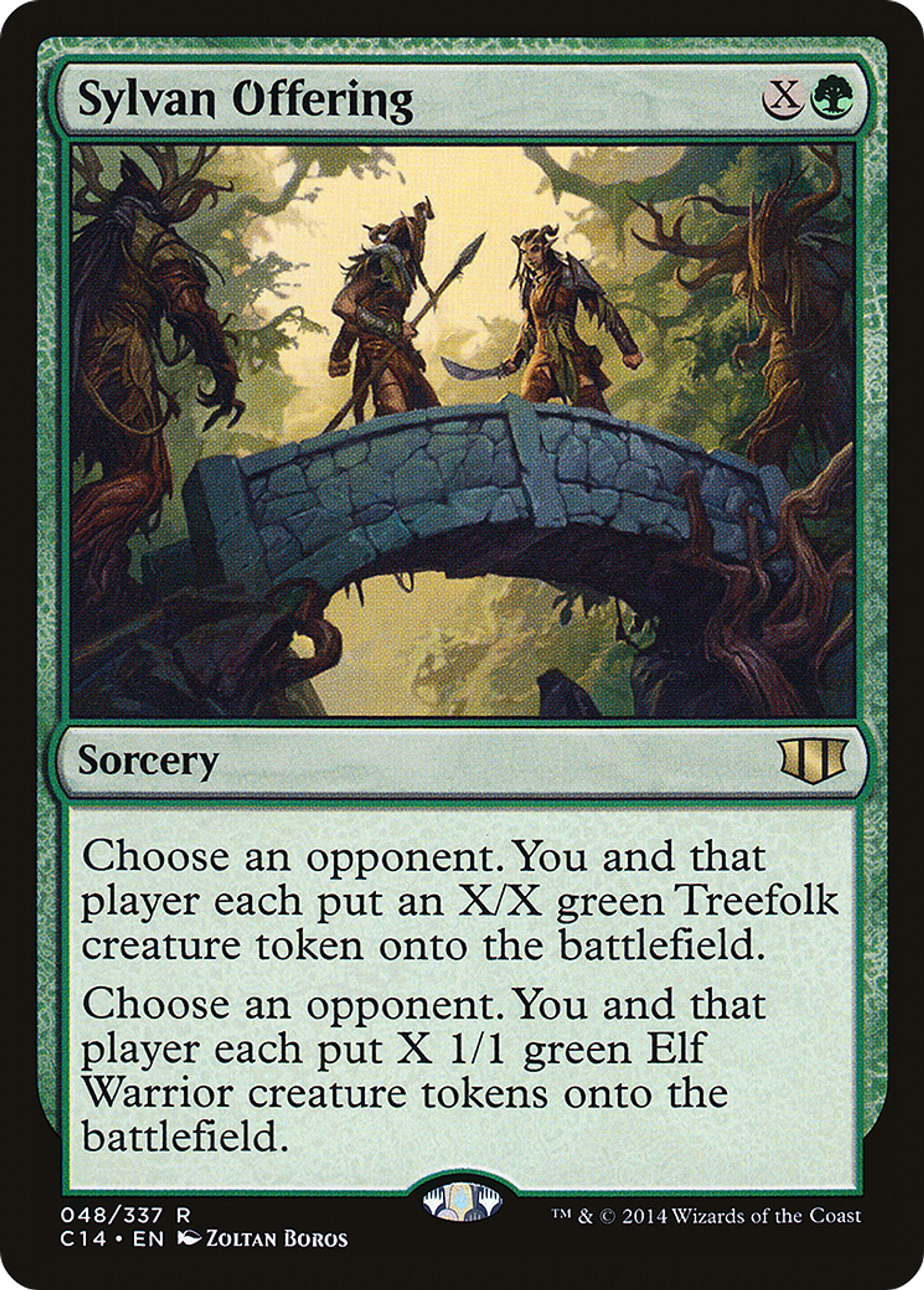 Sylvan Offering — Commander 2014 — Magic: The Gathering