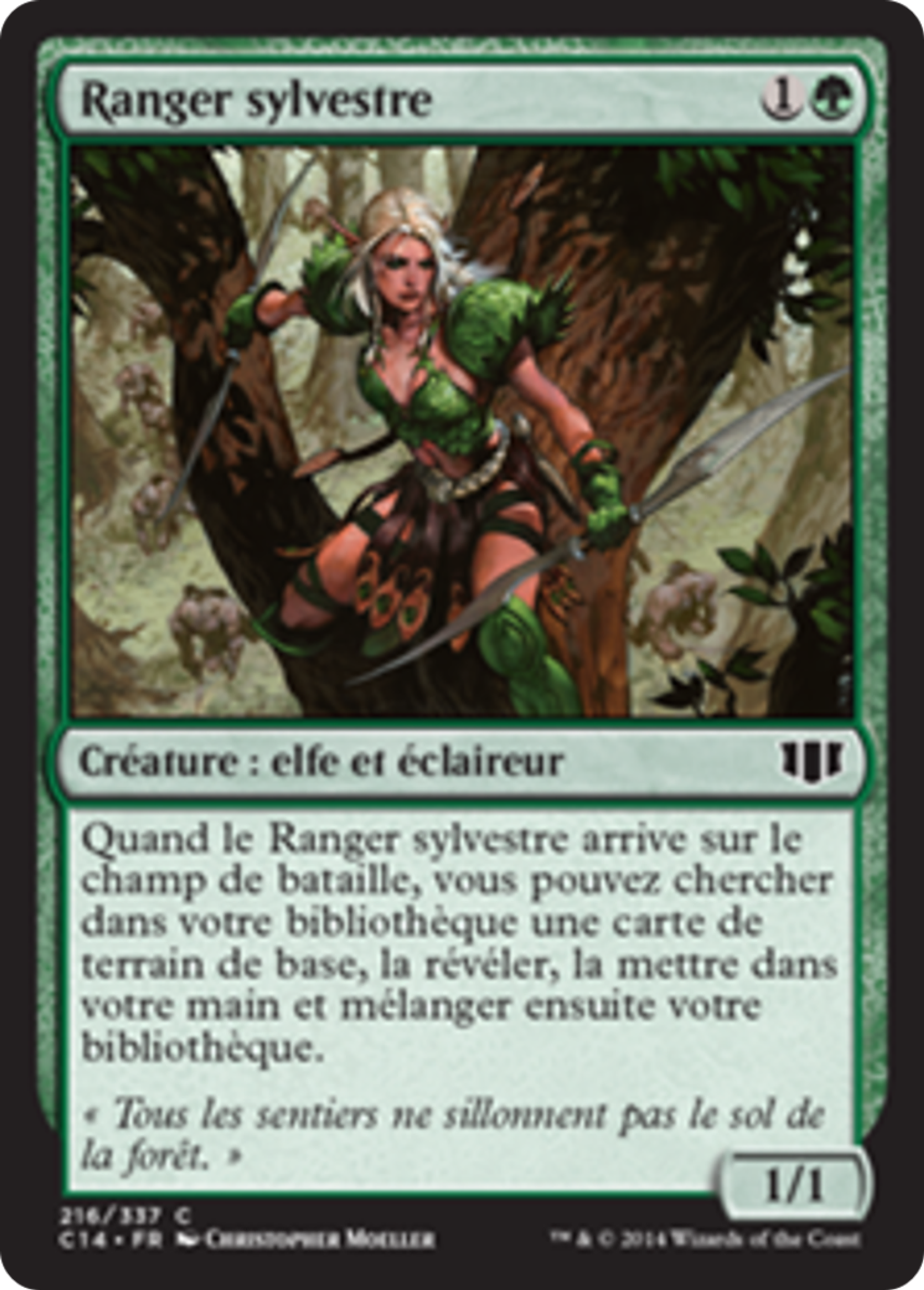 Ranger sylvestre — Commander 2014 — Magic: The Gathering