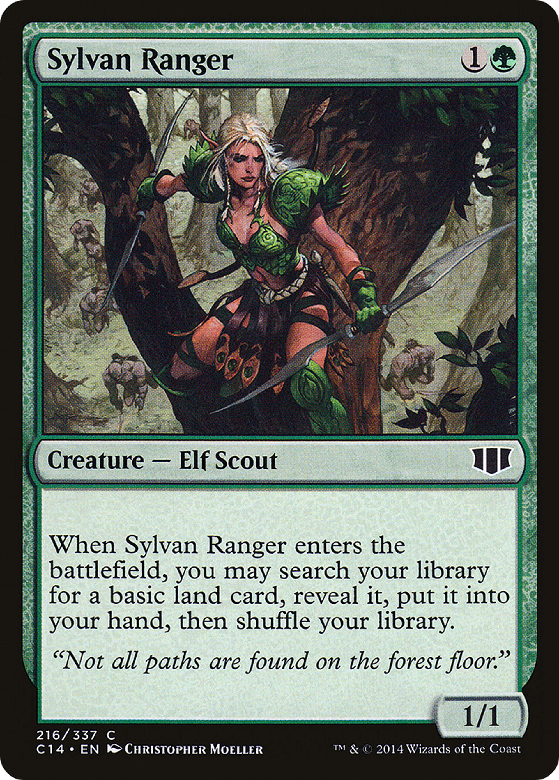 Sylvan Ranger — Commander 2014 — Magic: The Gathering