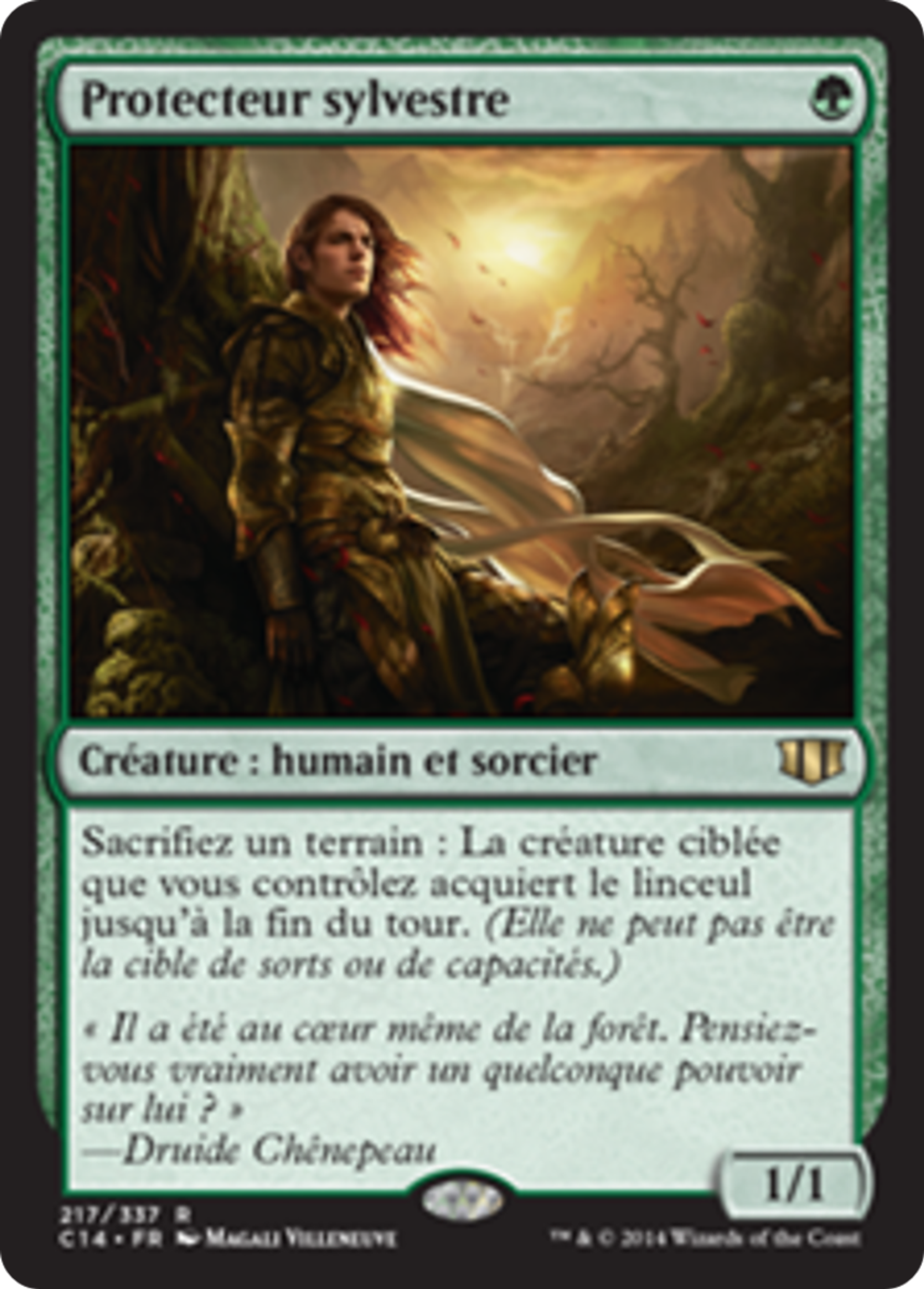Protecteur sylvestre — Commander 2014 — Magic: The Gathering