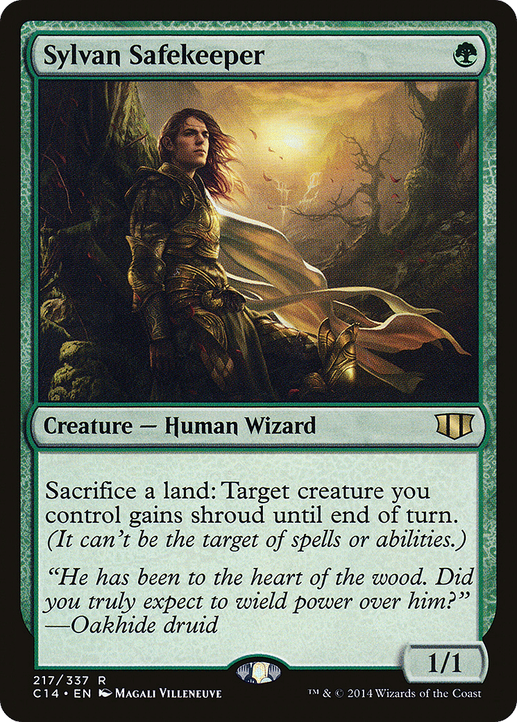 Sylvan Safekeeper — Commander 2014 — Magic: The Gathering