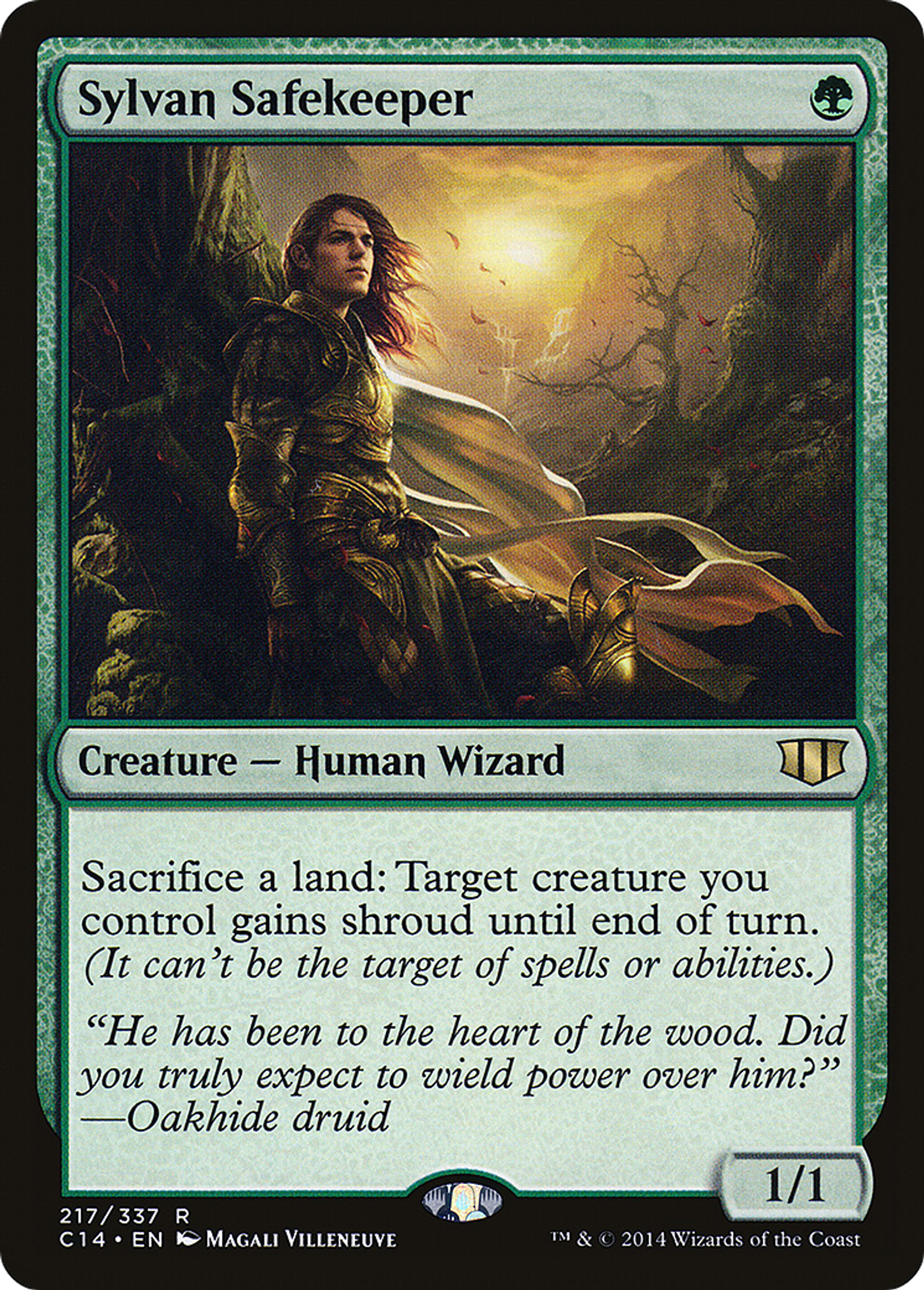Sylvan Safekeeper — Commander 2014 — Magic: The Gathering