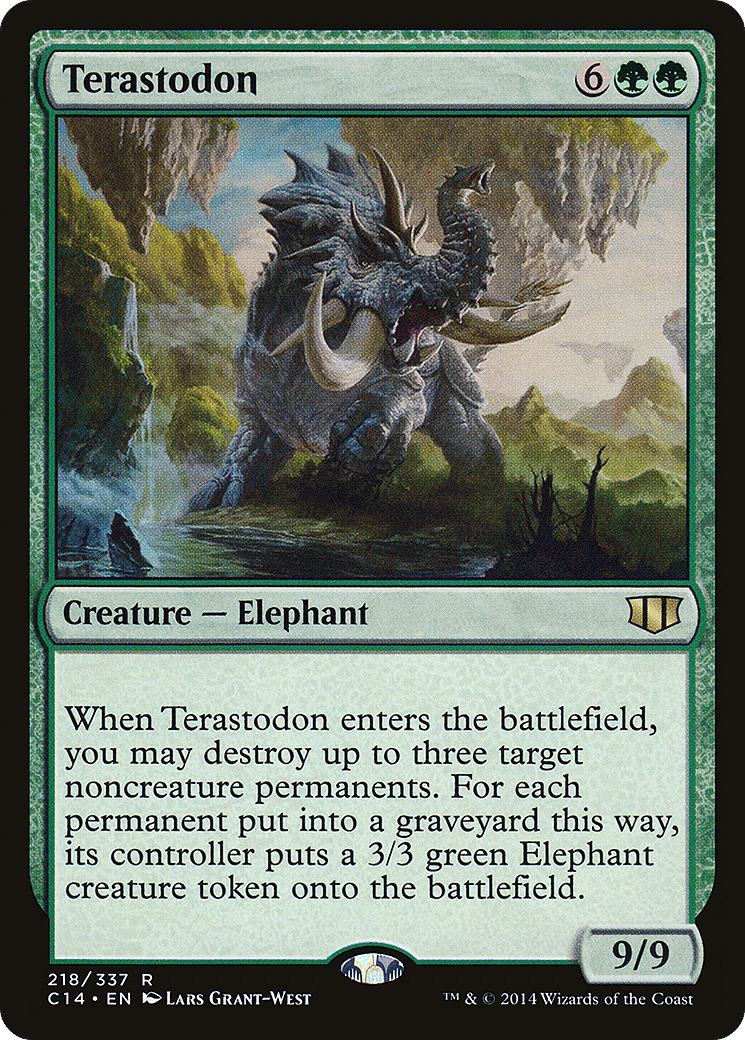 Terastodon — Commander 2014 — Magic: The Gathering