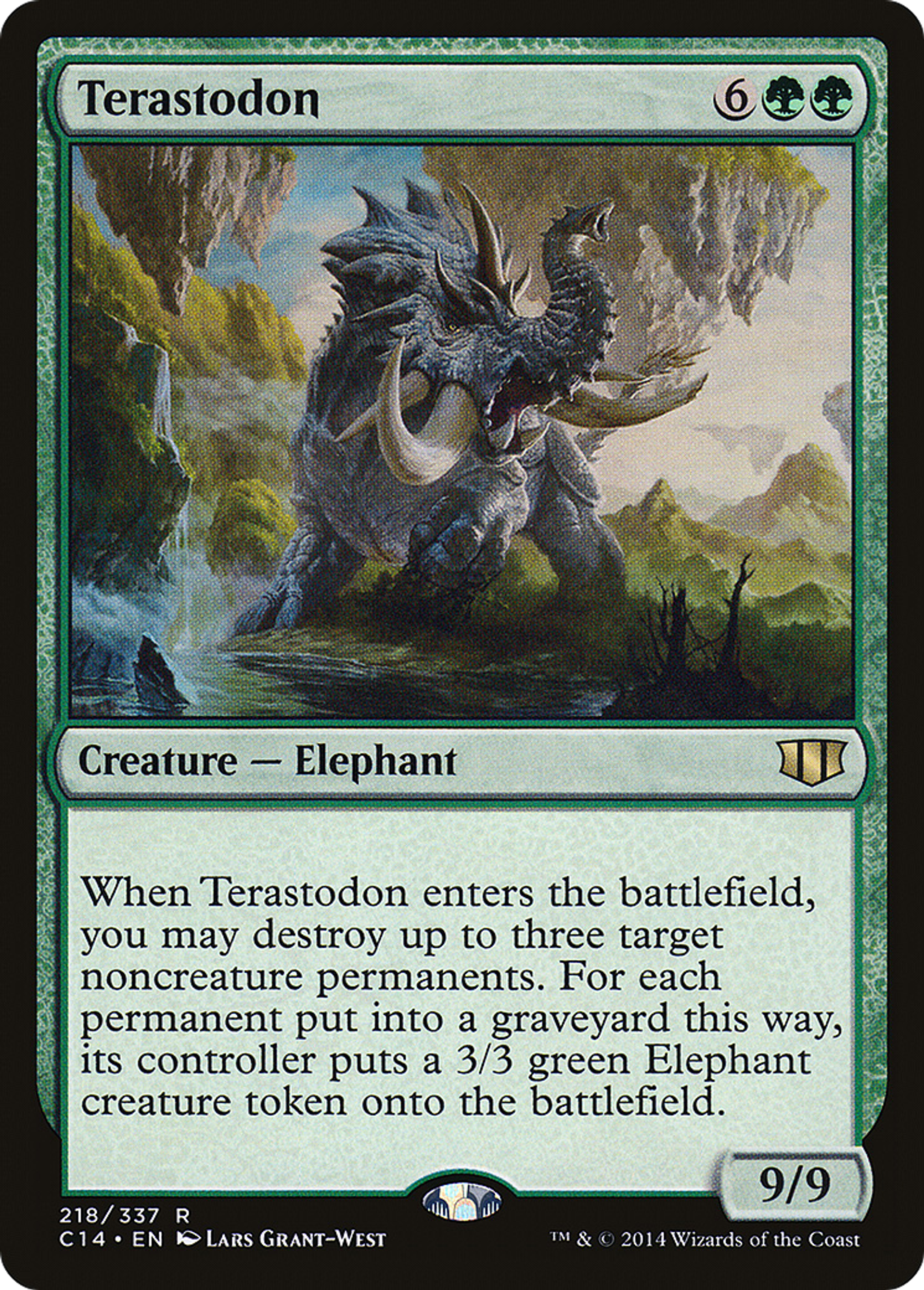 Terastodon — Commander 2014 — Magic: The Gathering