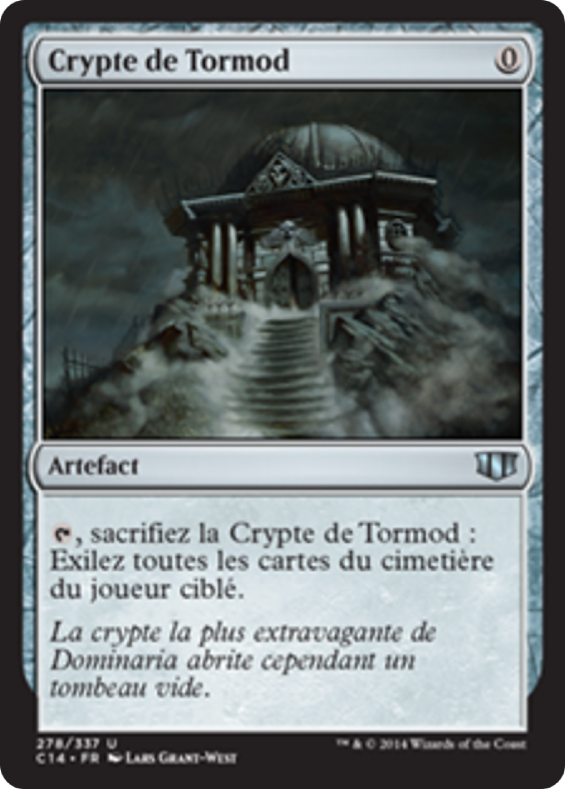 Crypte de Tormod — Commander 2014 — Magic: The Gathering