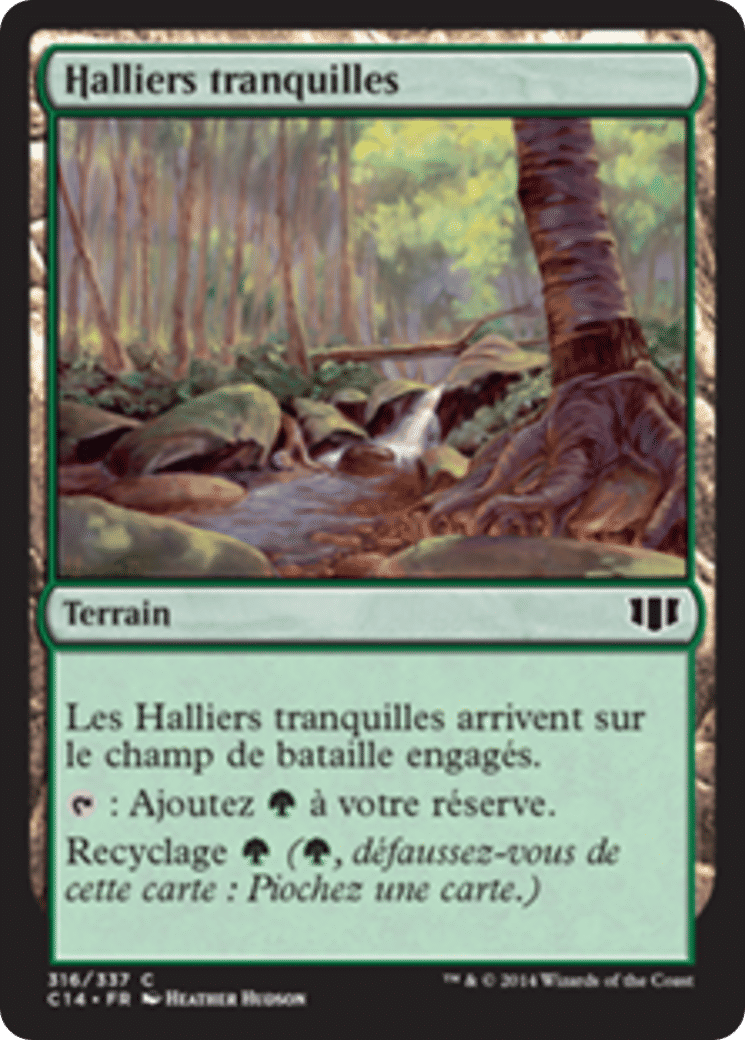 Halliers tranquilles — Commander 2014 — Magic: The Gathering