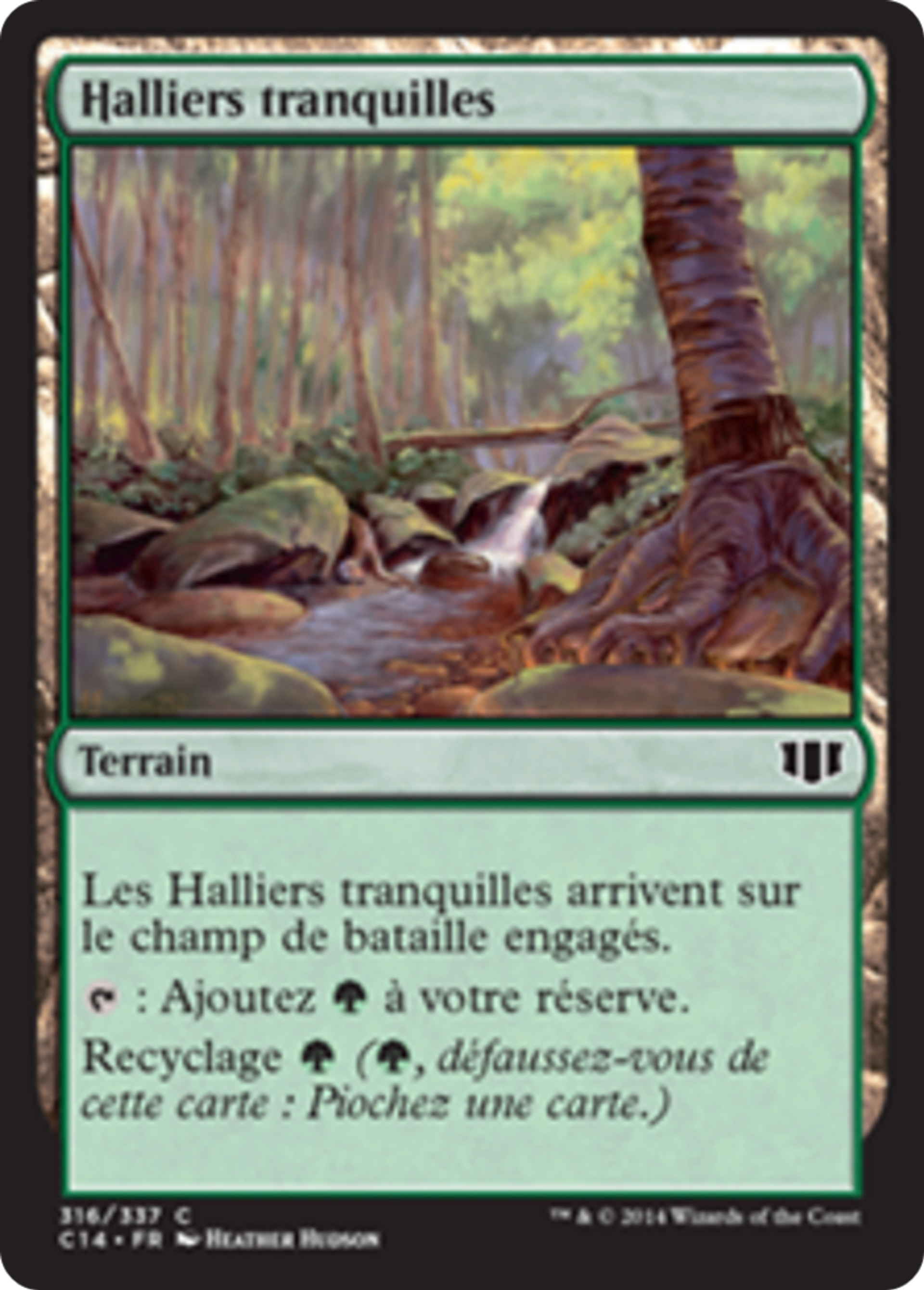 Halliers tranquilles — Commander 2014 — Magic: The Gathering