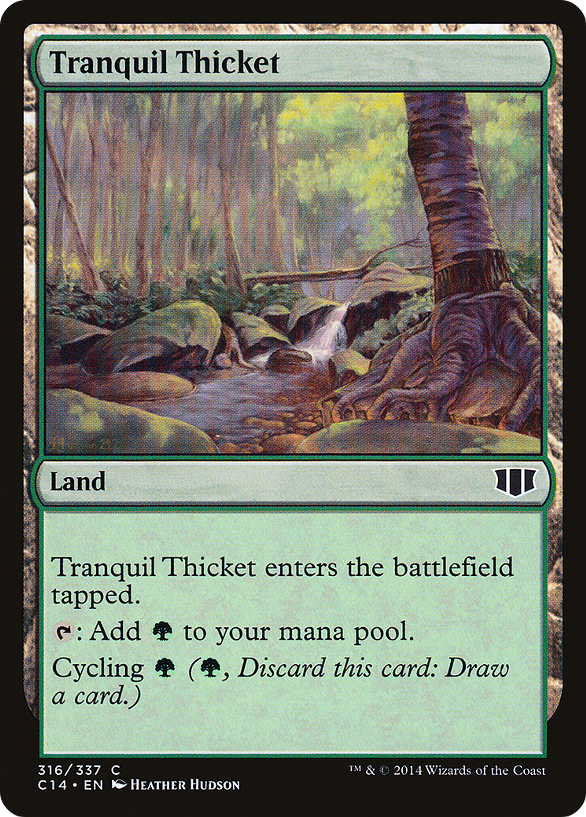 Tranquil Thicket — Commander 2014 — Magic: The Gathering