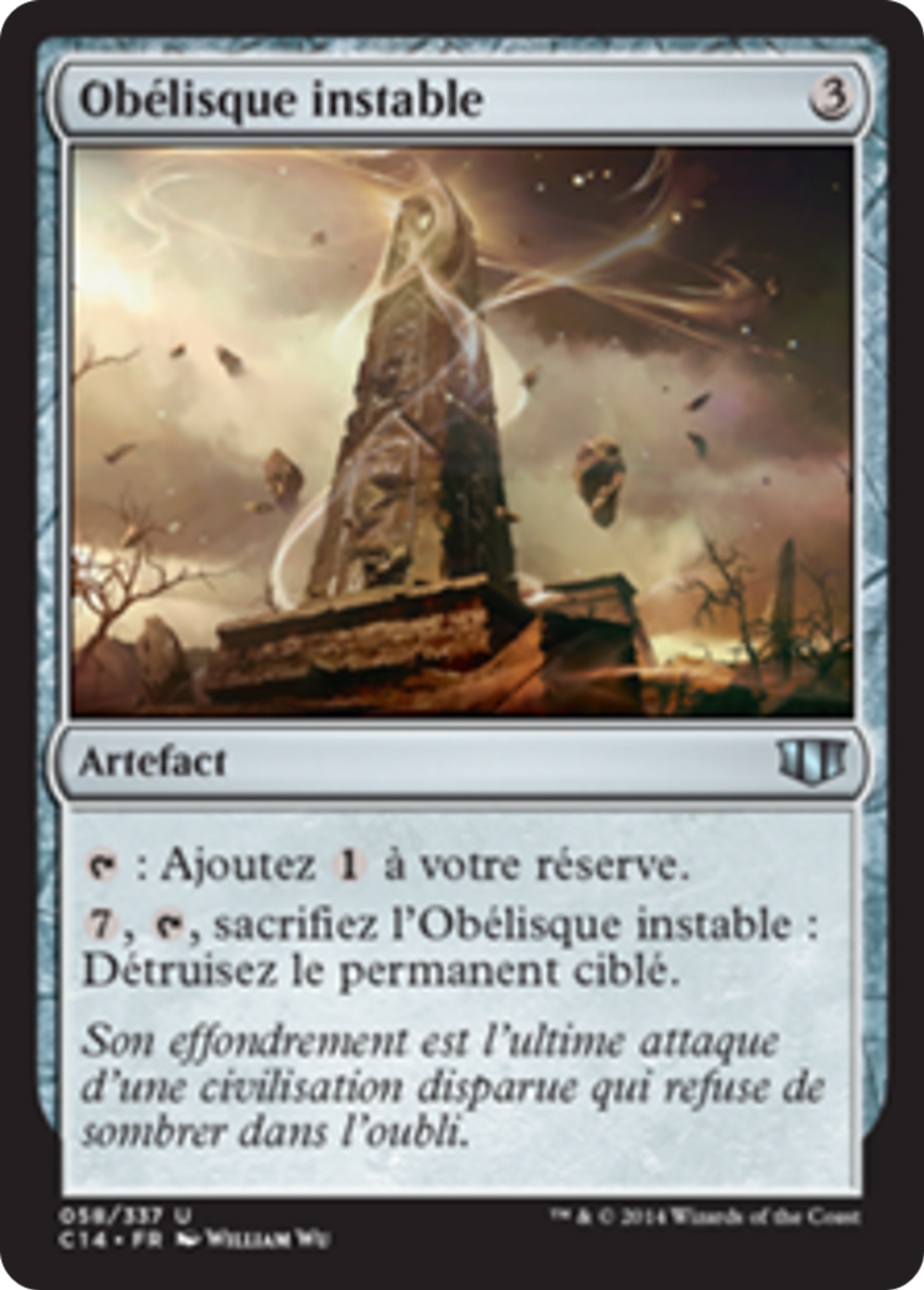 Obélisque instable — Commander 2014 — Magic: The Gathering