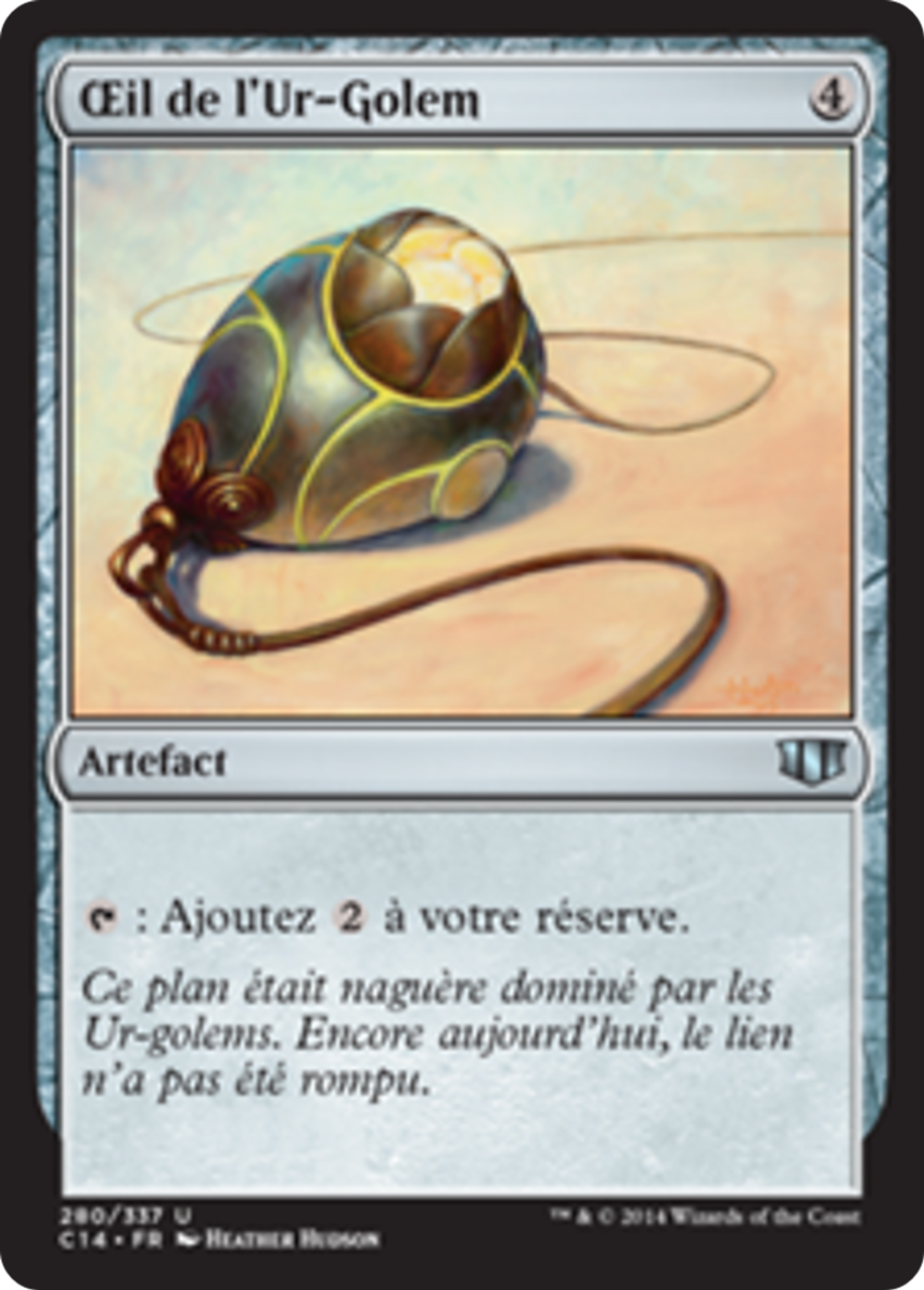 Œil de l'Ur-Golem — Commander 2014 — Magic: The Gathering