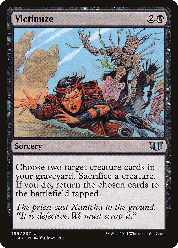 Victimize — Commander 2014 — Magic: The Gathering