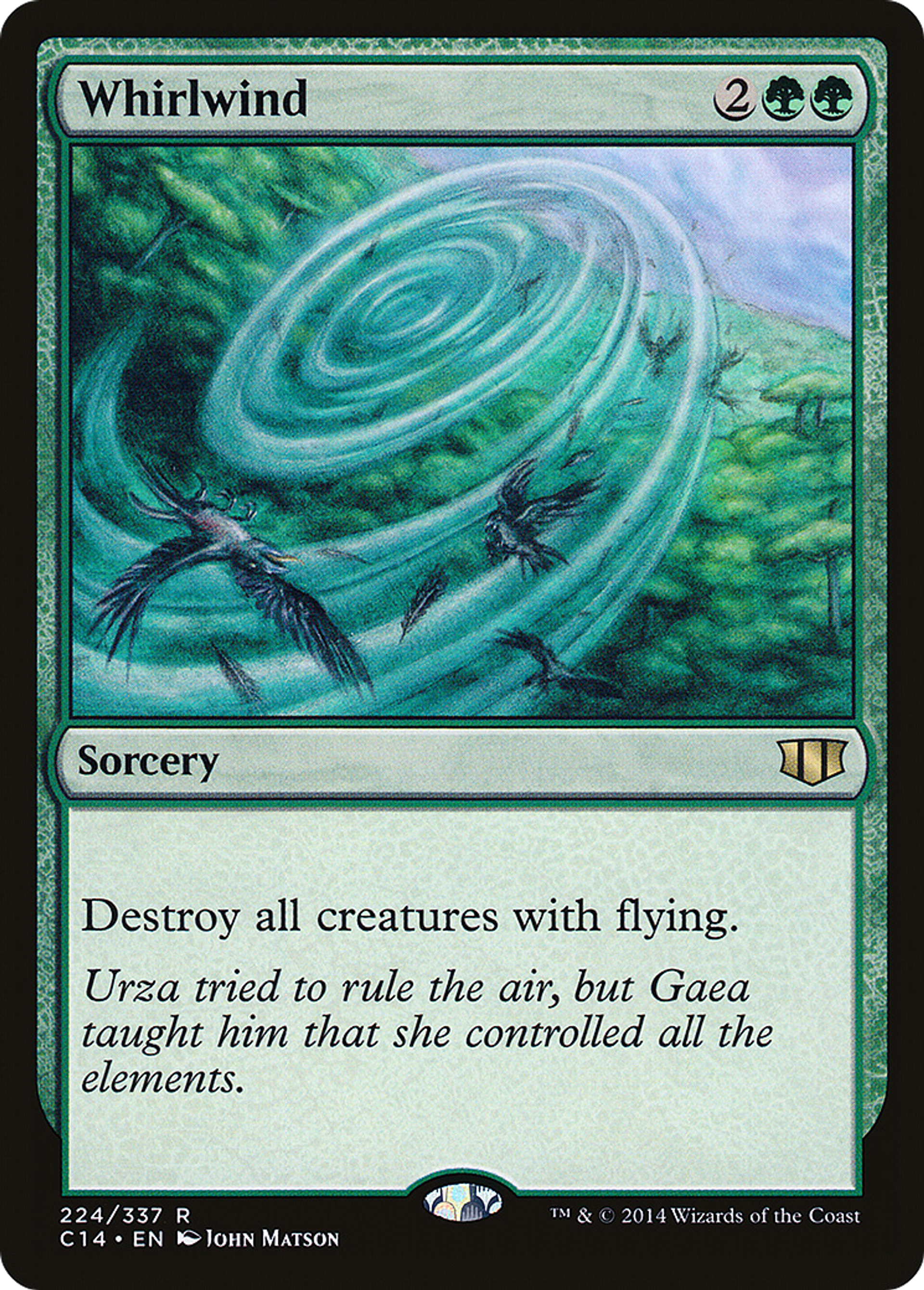 Whirlwind — Commander 2014 — Magic: The Gathering