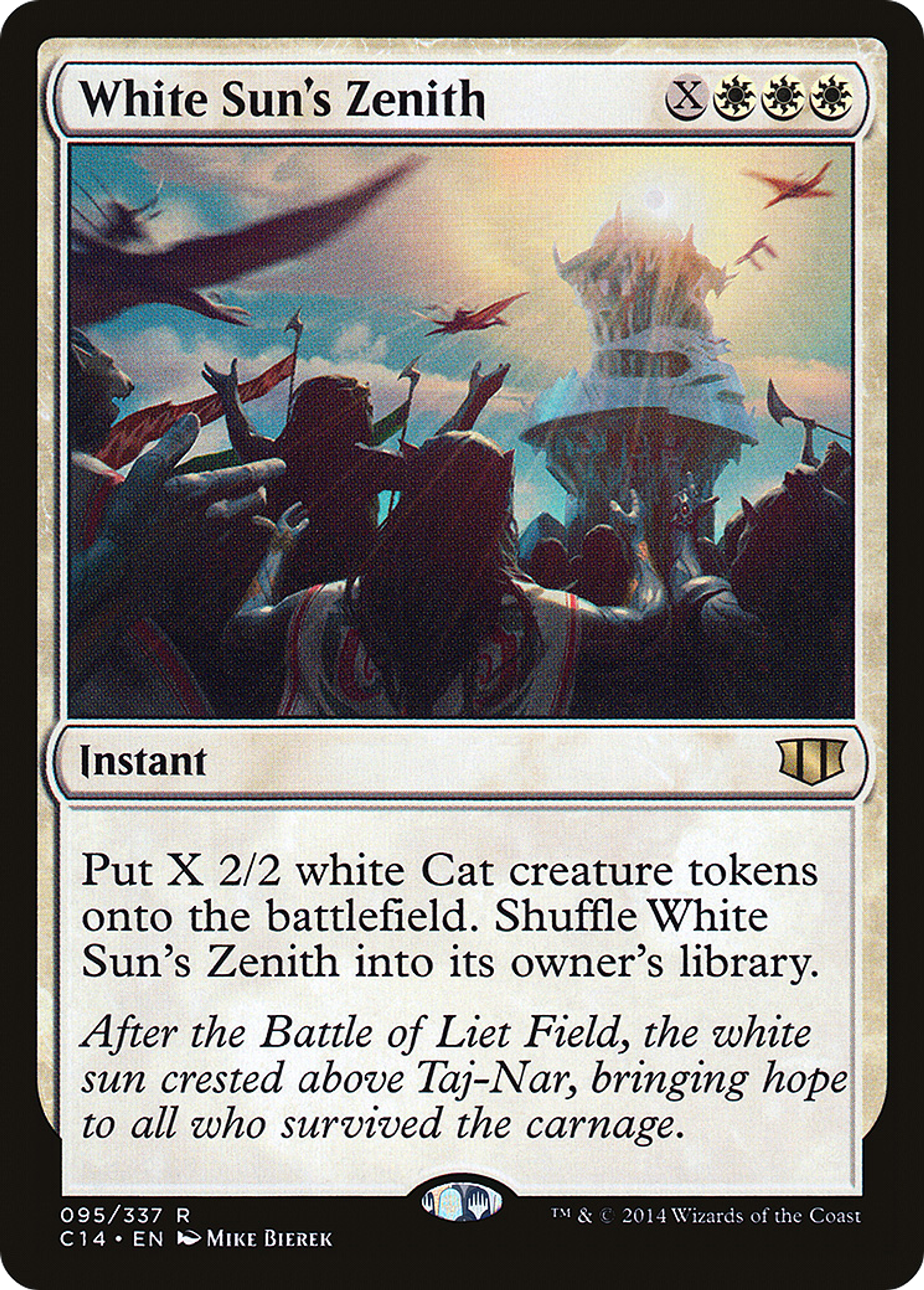 White Sun's Zenith — Commander 2014 — Magic: The Gathering