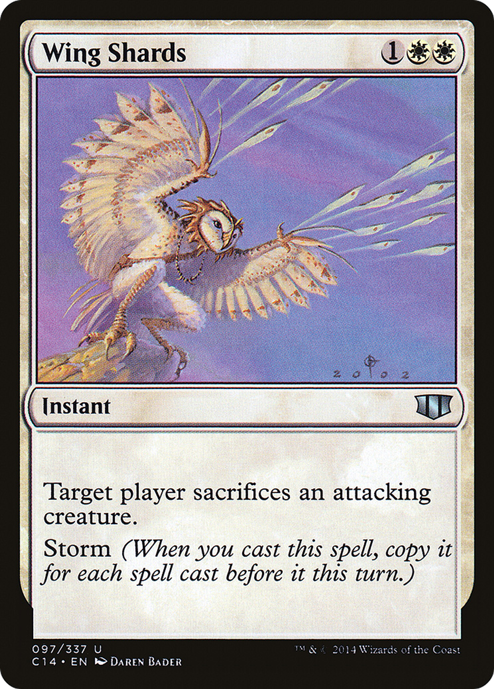 Wing Shards — Commander 2014 — Magic: The Gathering