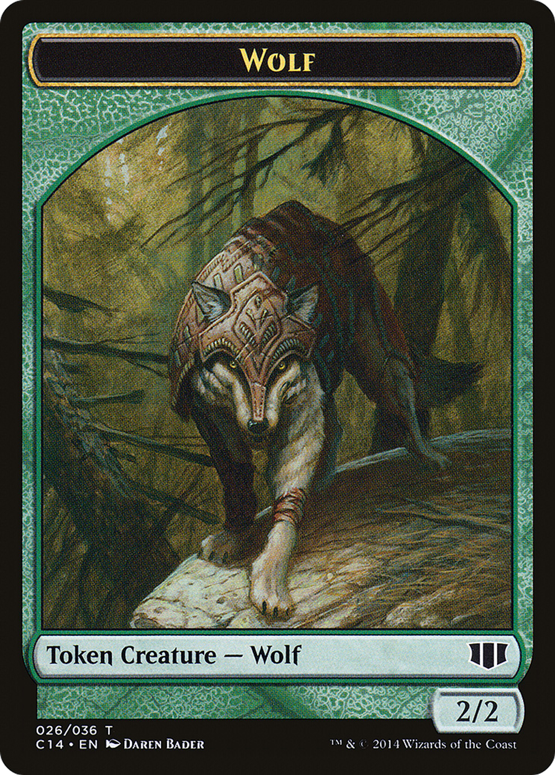 Wolf — Commander 2014 — Magic: The Gathering
