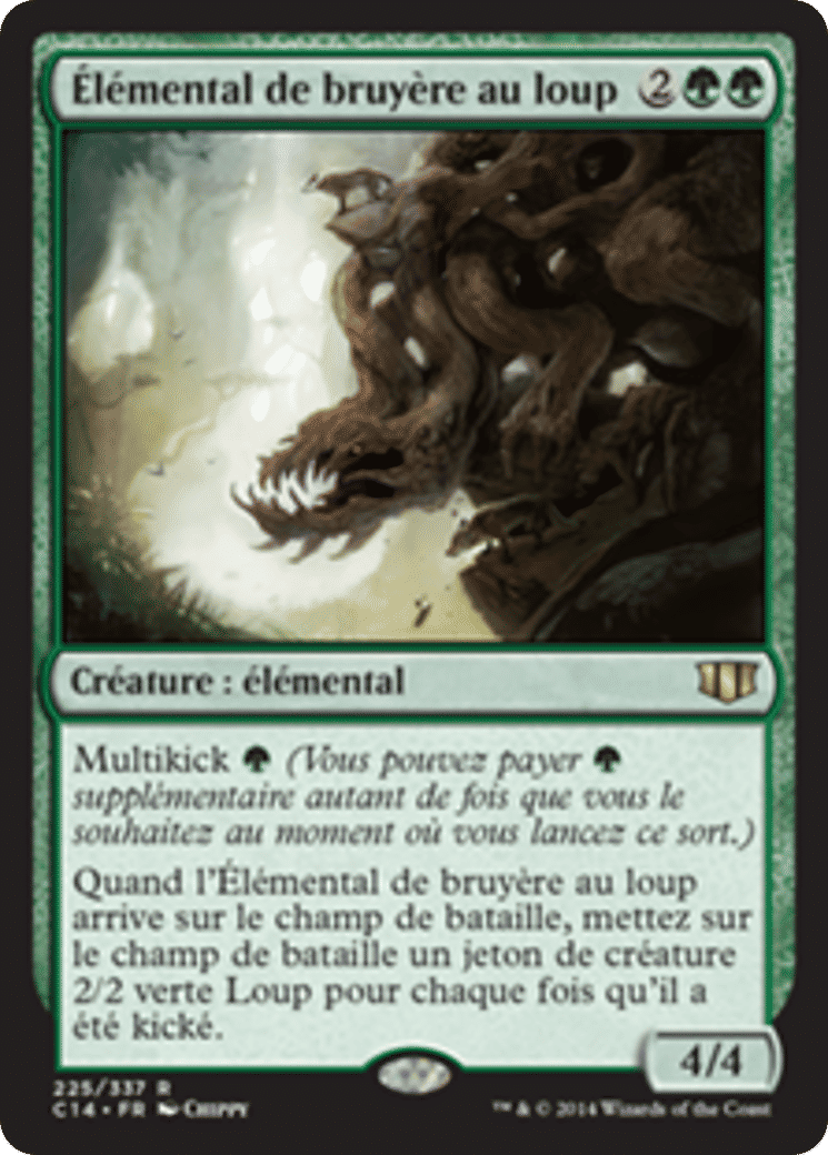 Élémental de bruyère au loup — Commander 2014 — Magic: The Gathering
