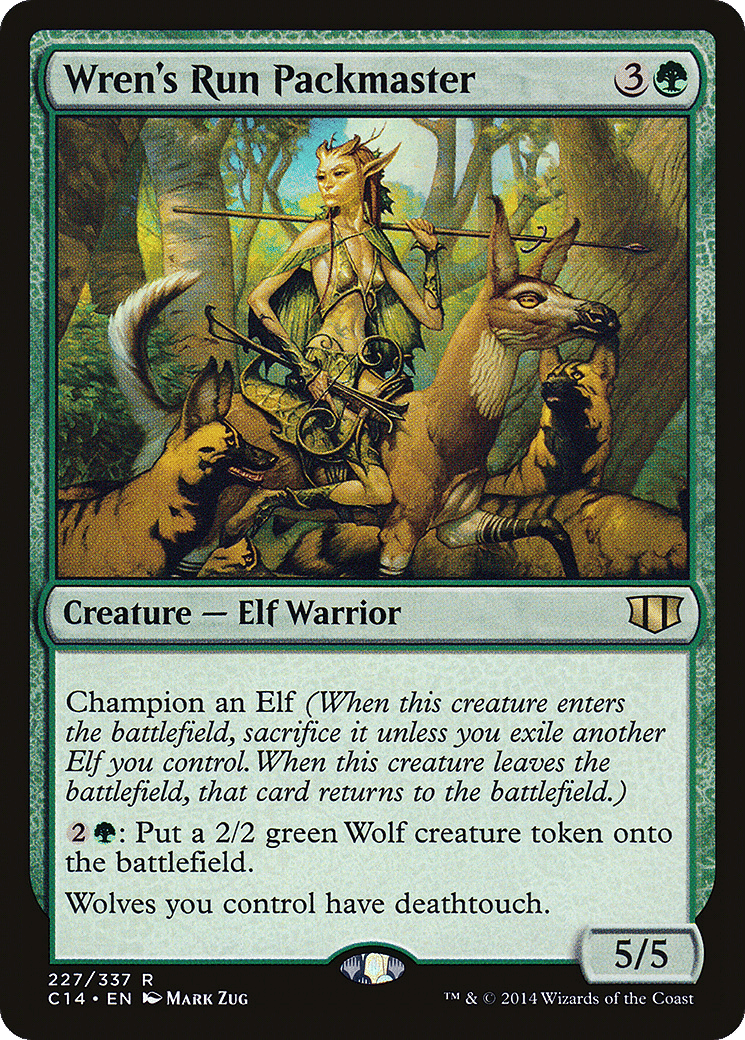 Wren's Run Packmaster — Commander 2014 — Magic: The Gathering