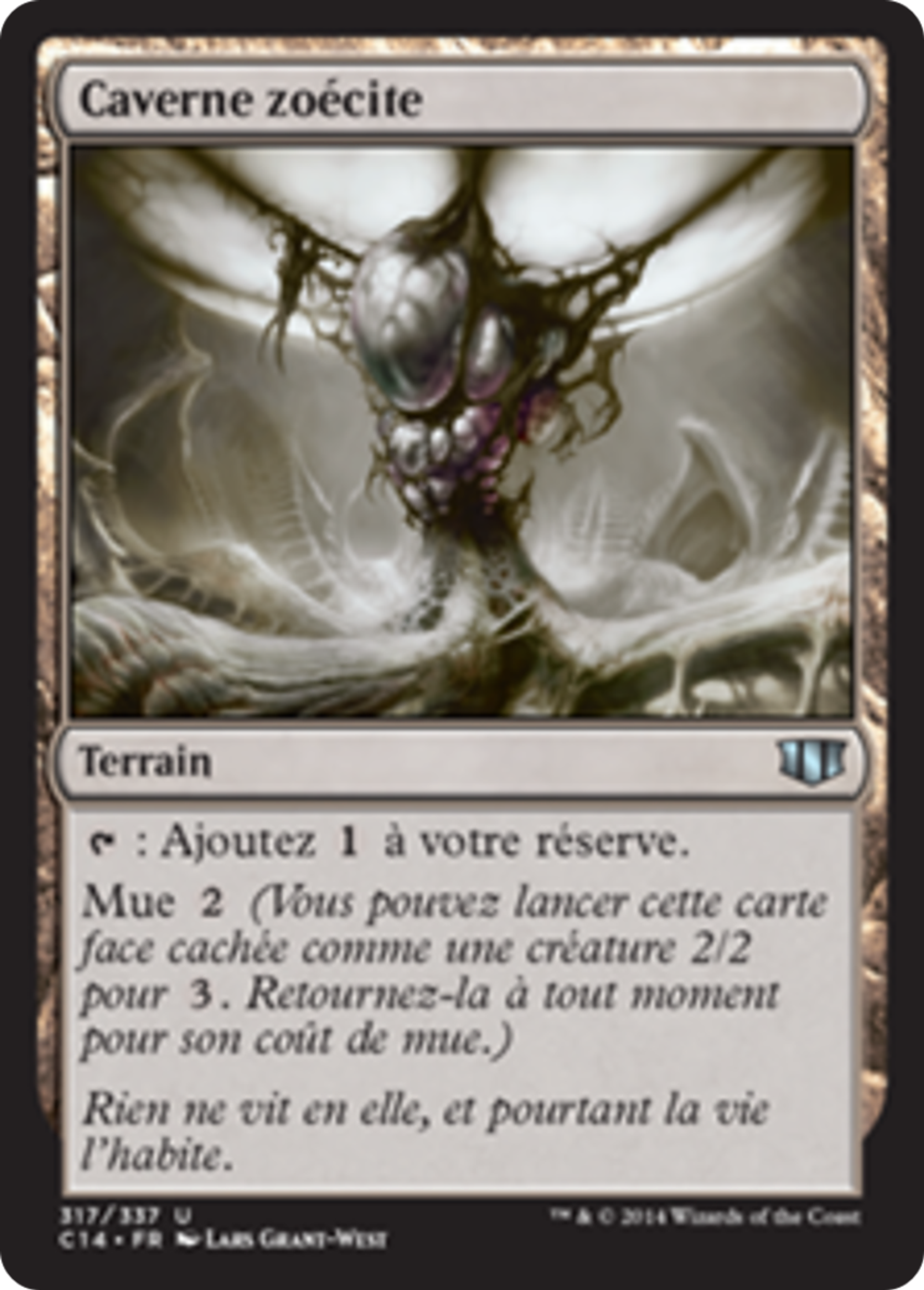 Caverne zoécite — Commander 2014 — Magic: The Gathering