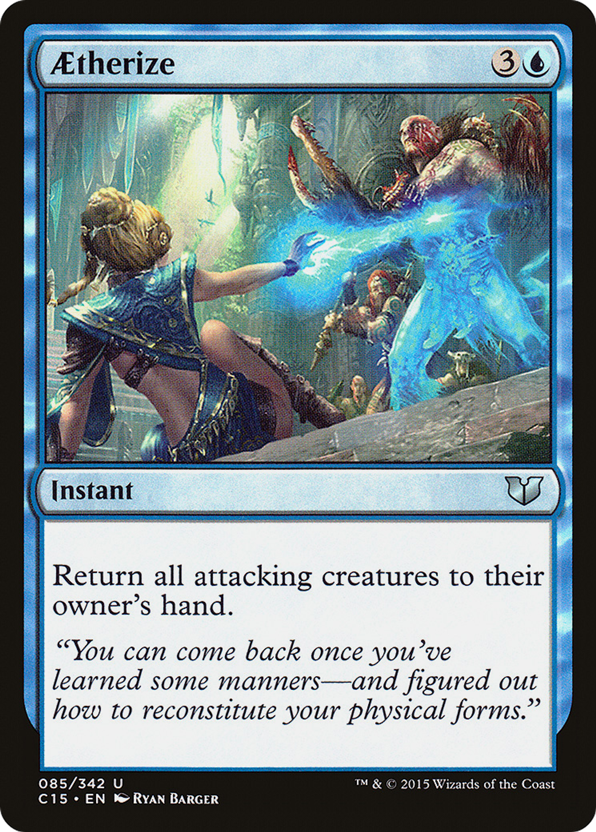 Aetherize — Commander 2015 — Magic: The Gathering