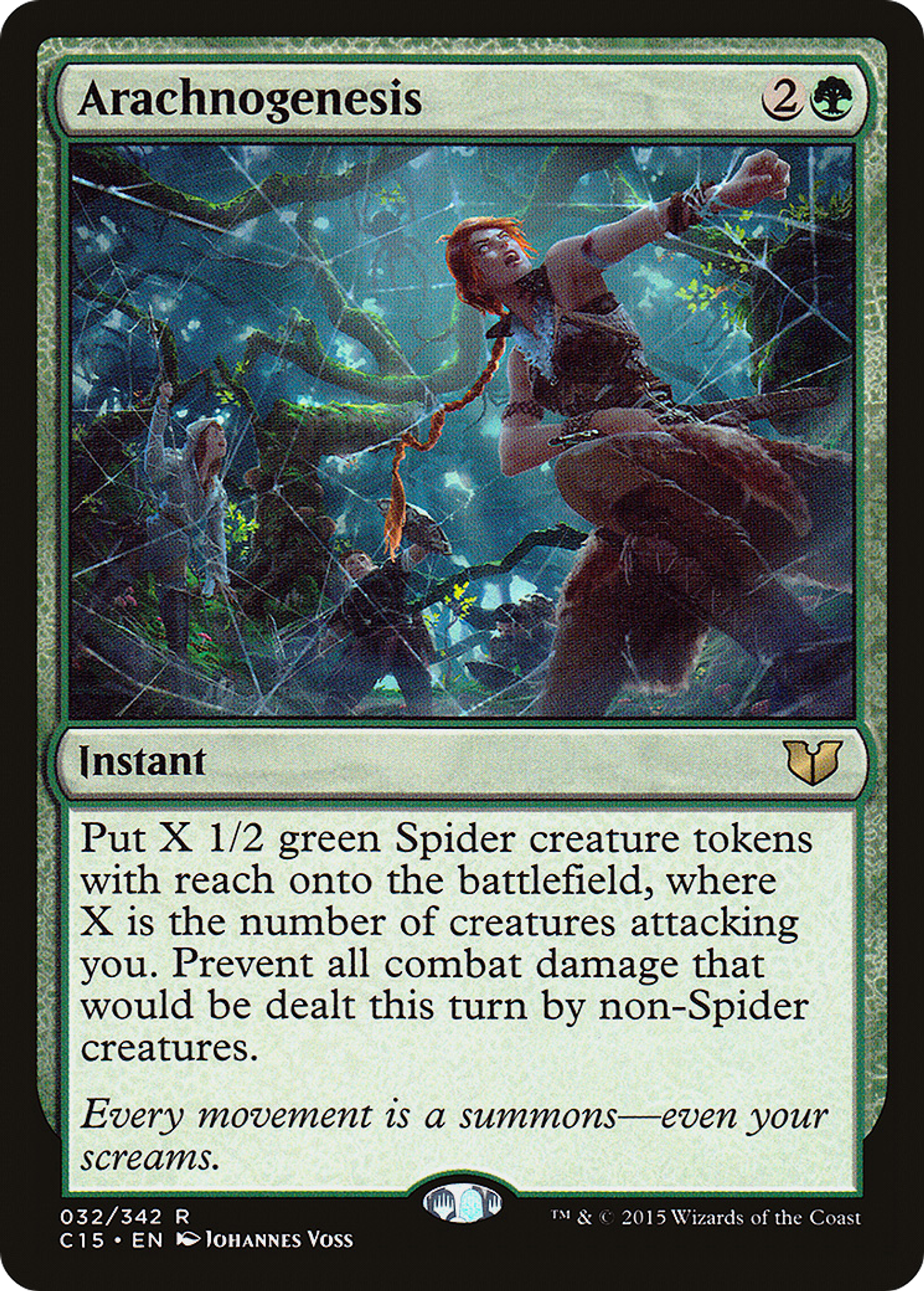 Arachnogenesis — Commander 2015 — Magic: The Gathering