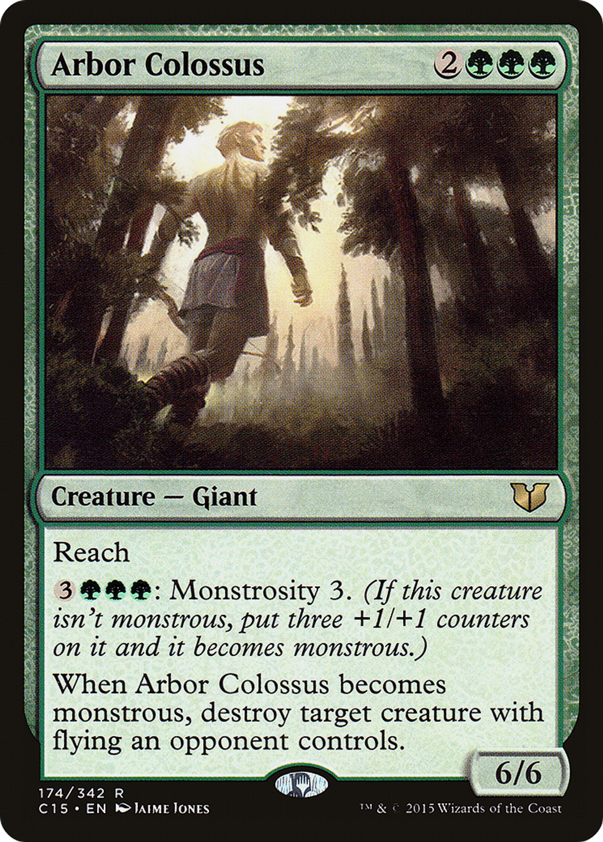 Arbor Colossus — Commander 2015 — Magic: The Gathering