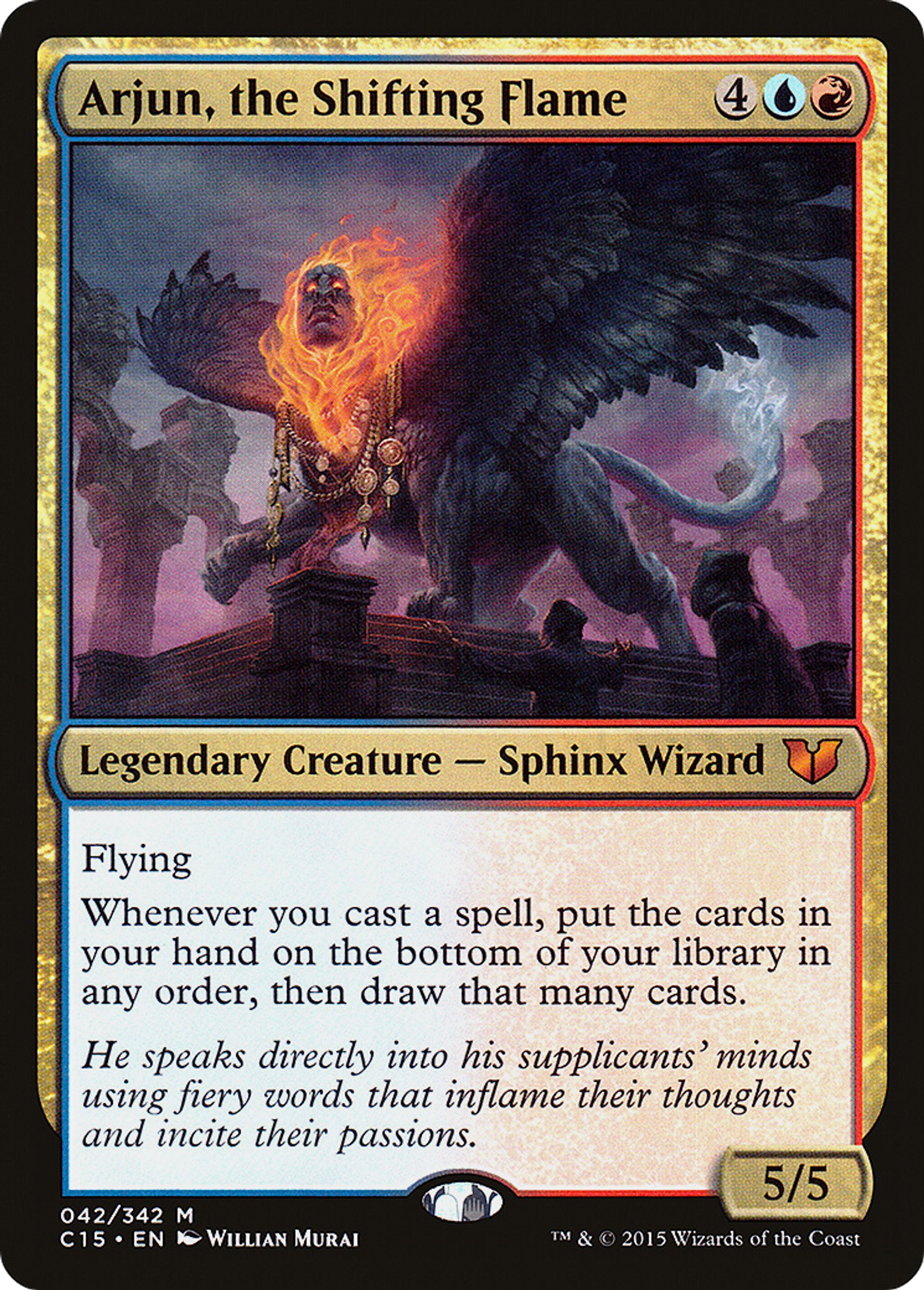 Arjun, the Shifting Flame — Commander 2015 — Magic: The Gathering