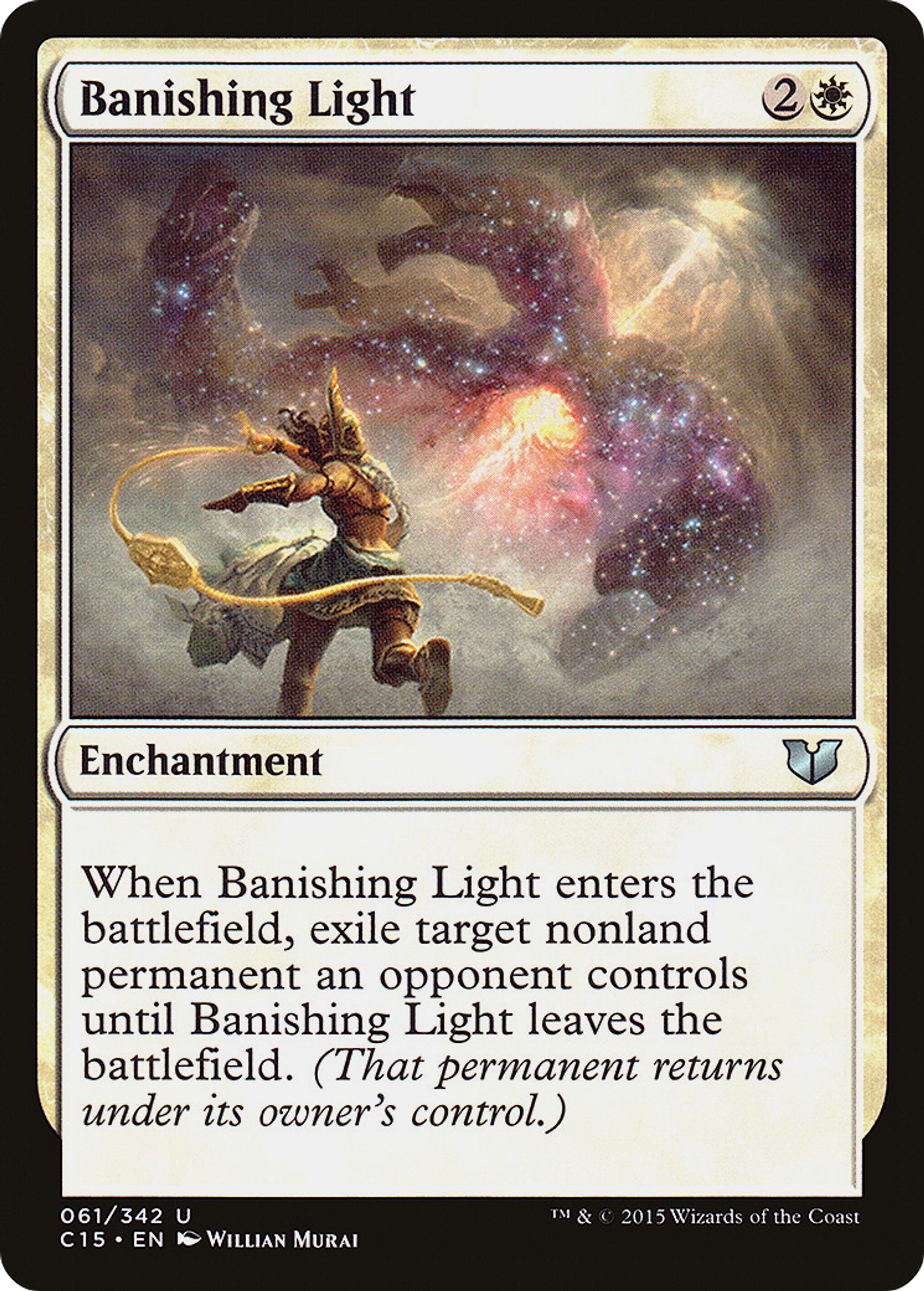 Banishing Light — Commander 2015 — Magic: The Gathering