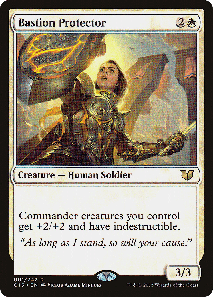Bastion Protector — Commander 2015 — Magic: The Gathering