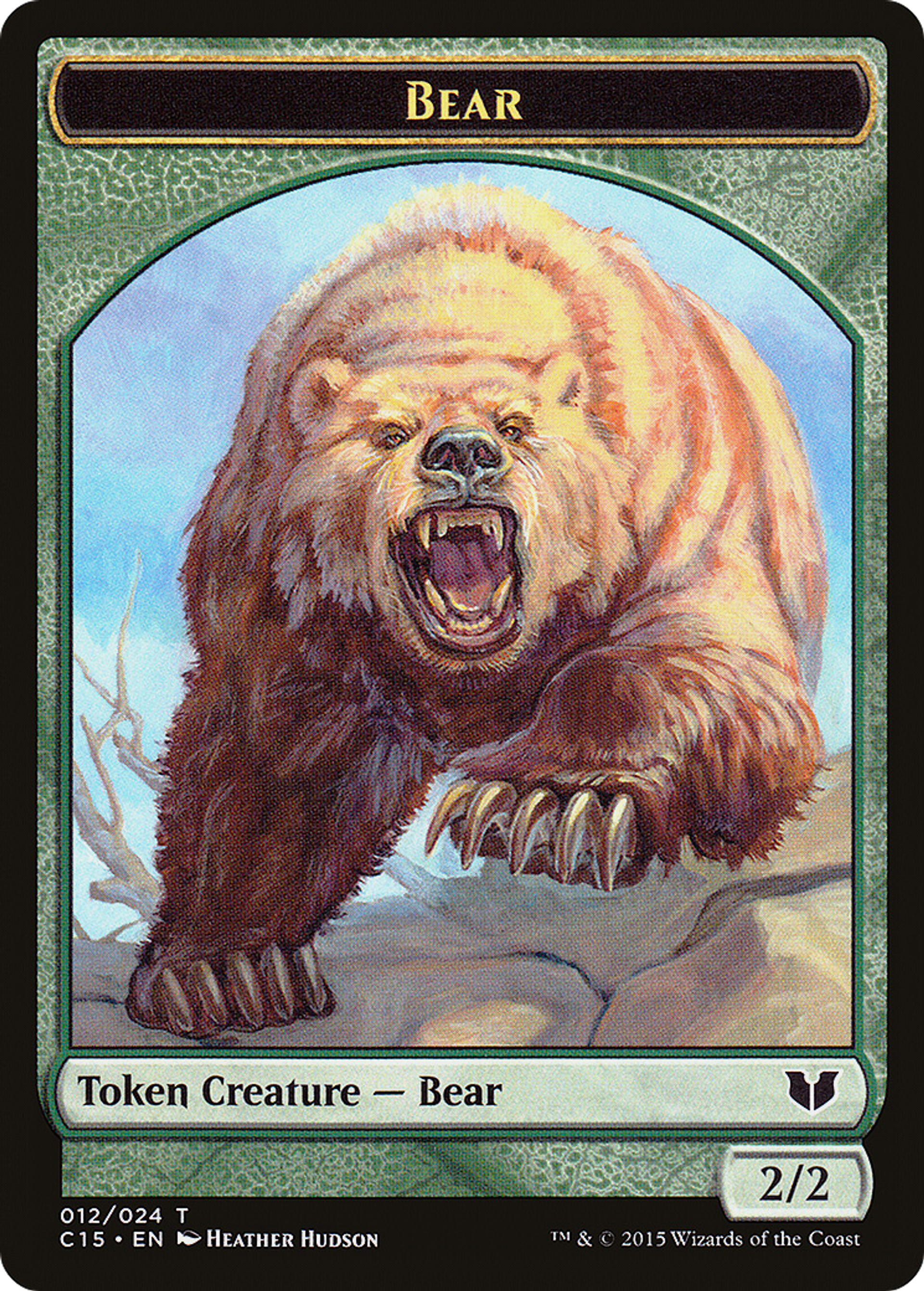 Bear — Commander 2015 — Magic: The Gathering