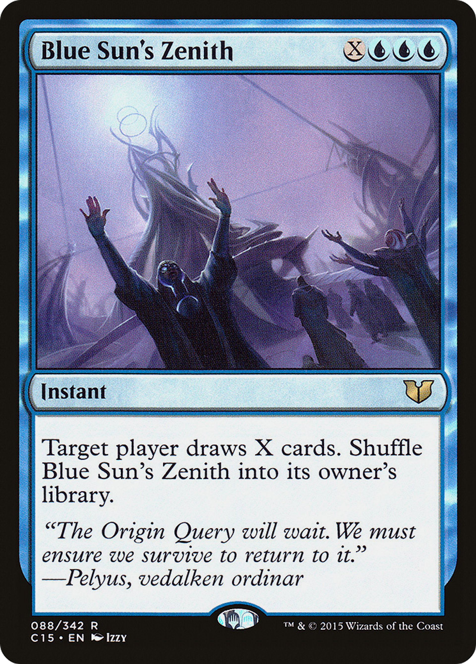 Zénith de Bleusoleil — Commander 2015 — Magic: The Gathering
