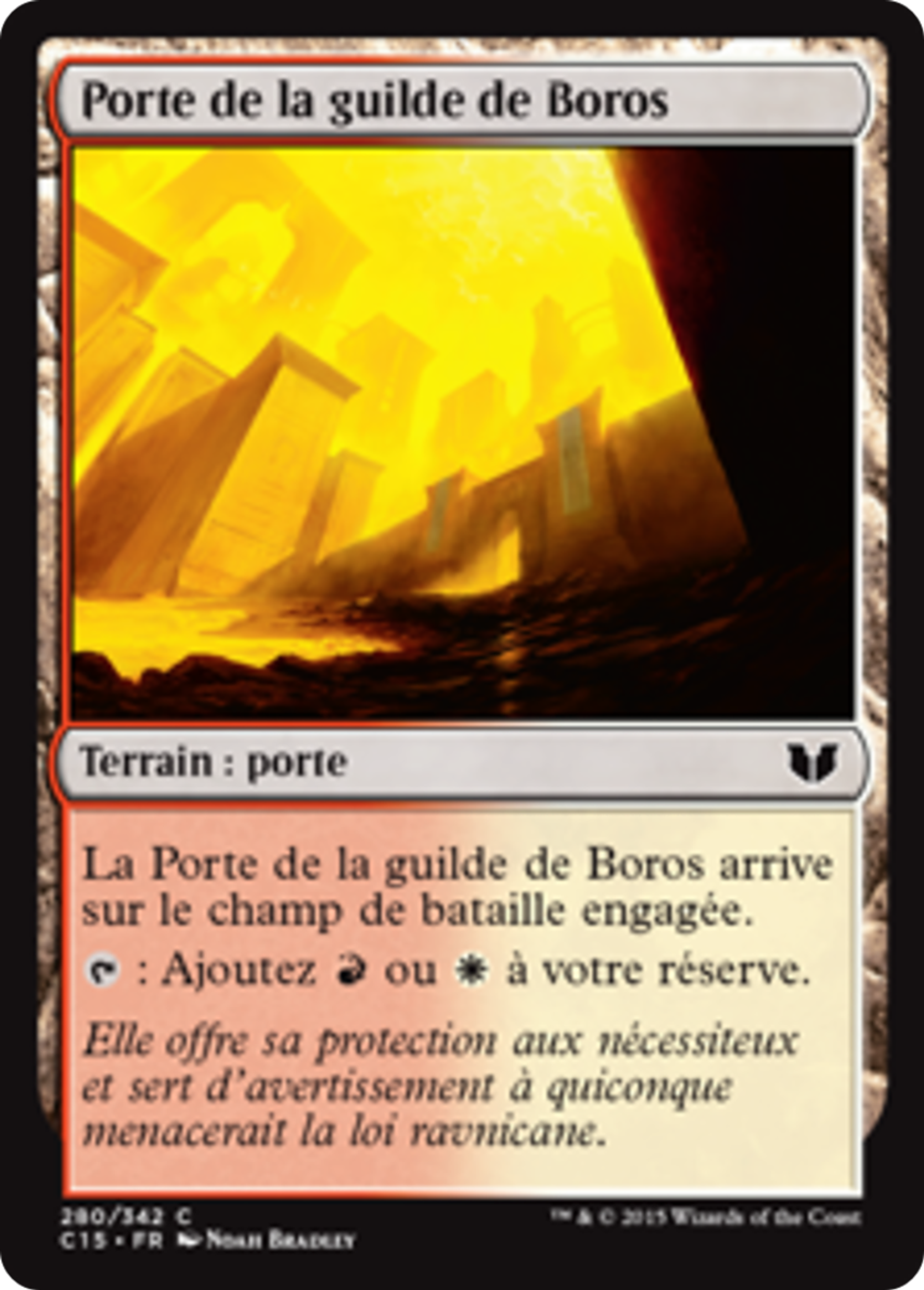 Porte de la guilde de Boros — Commander 2015 — Magic: The Gathering