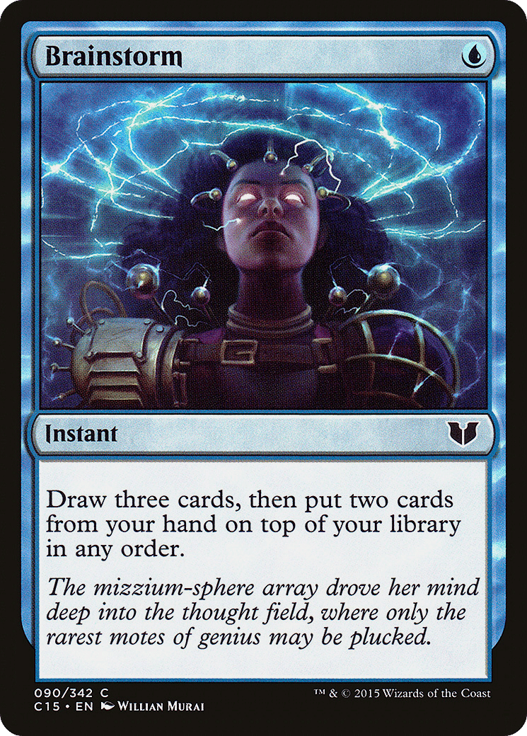 Brainstorm — Commander 2015 — Magic: The Gathering