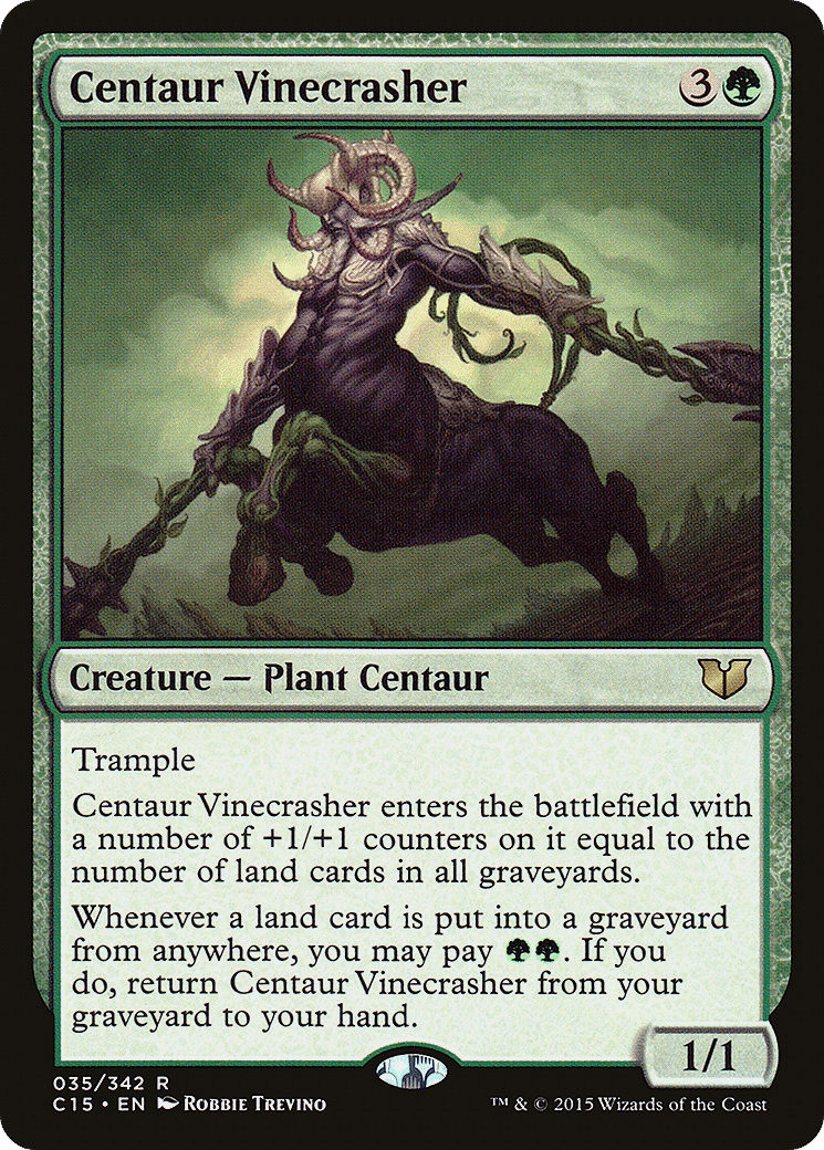 Centaur Vinecrasher — Commander 2015 — Magic: The Gathering