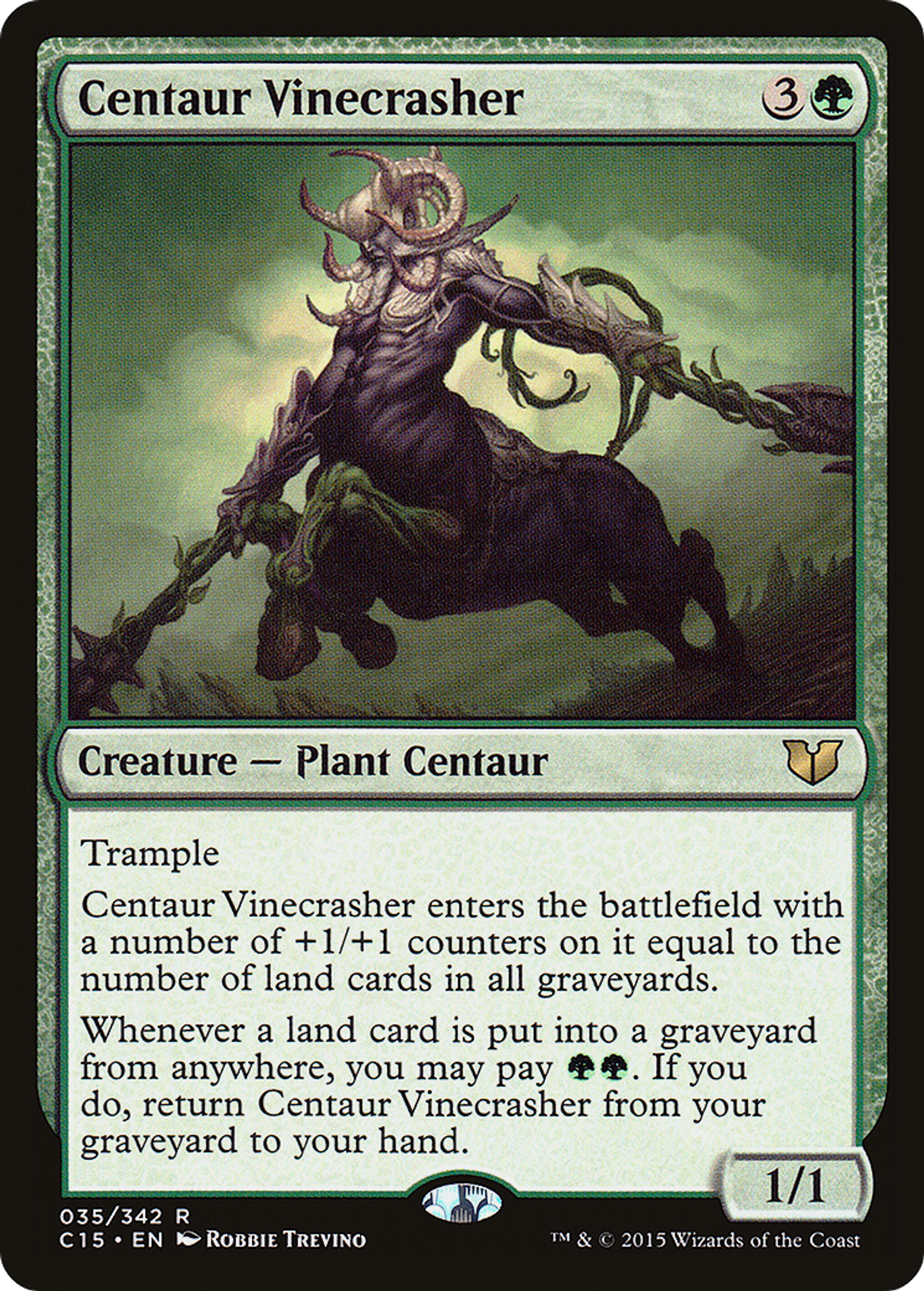 Centaur Vinecrasher — Commander 2015 — Magic: The Gathering
