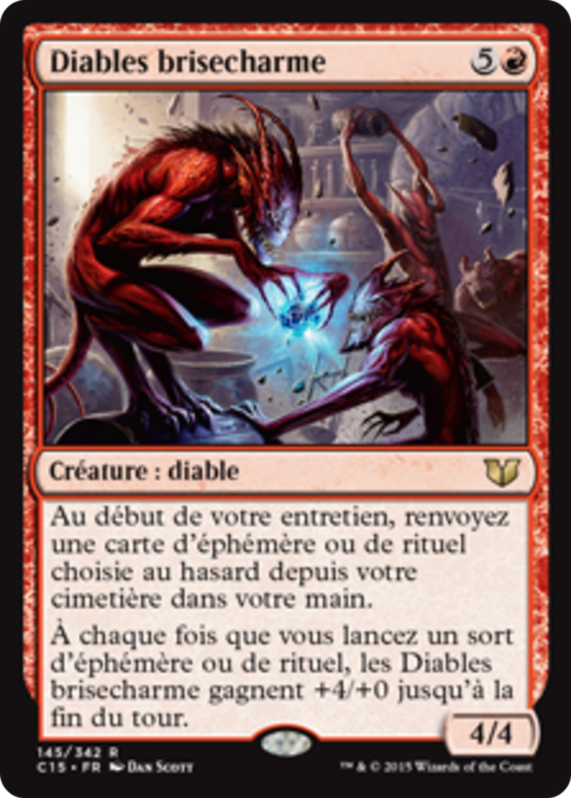 Diables brisecharme — Commander 2015 — Magic: The Gathering