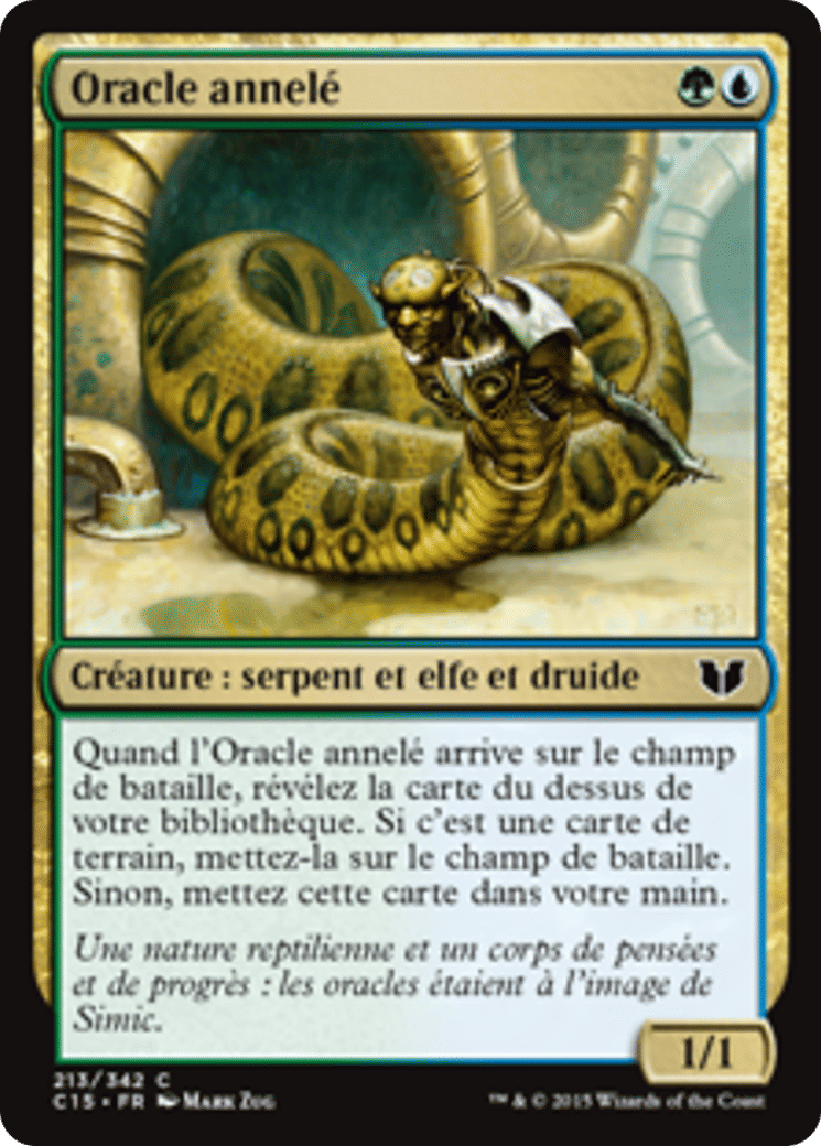 Oracle annelé — Commander 2015 — Magic: The Gathering