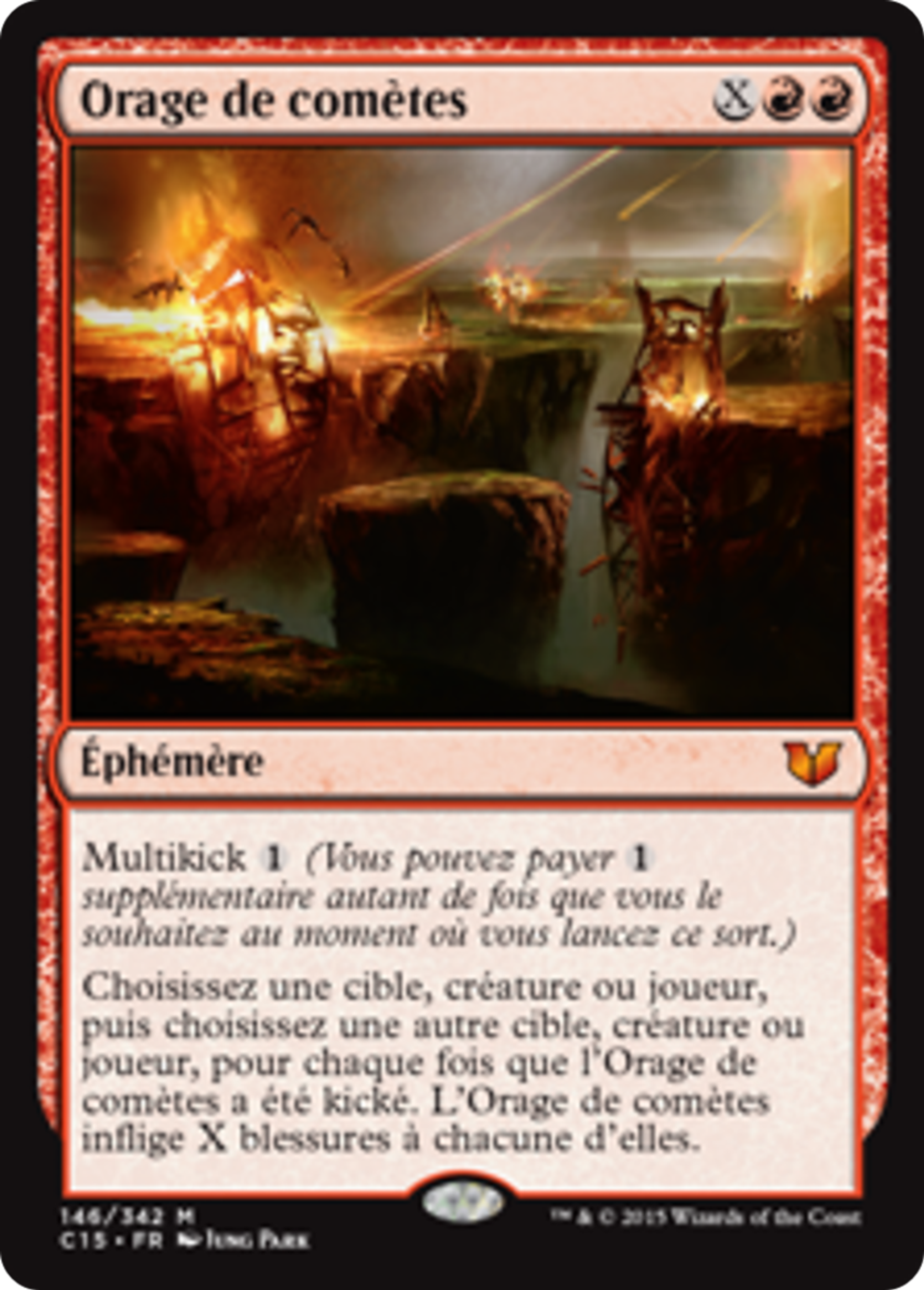 Orage de comètes — Commander 2015 — Magic: The Gathering